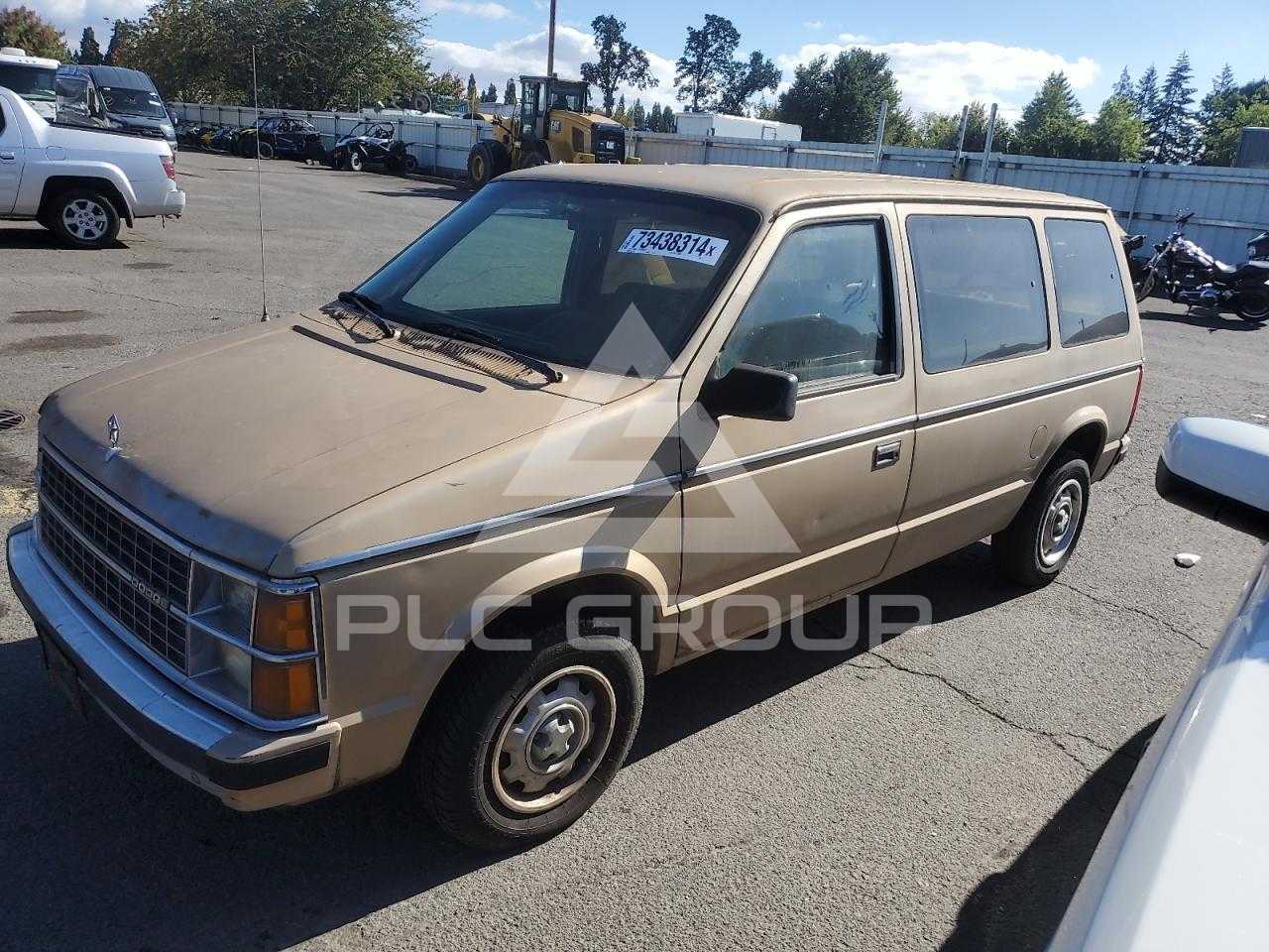 1984 Dodge RAM VIN: 2B4FK41C8ER153305 from the USA - PLC Group