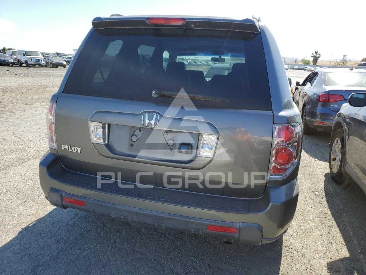 2007 Honda PILOT VIN: 5FNYF28737B026859 from the USA - PLC Group