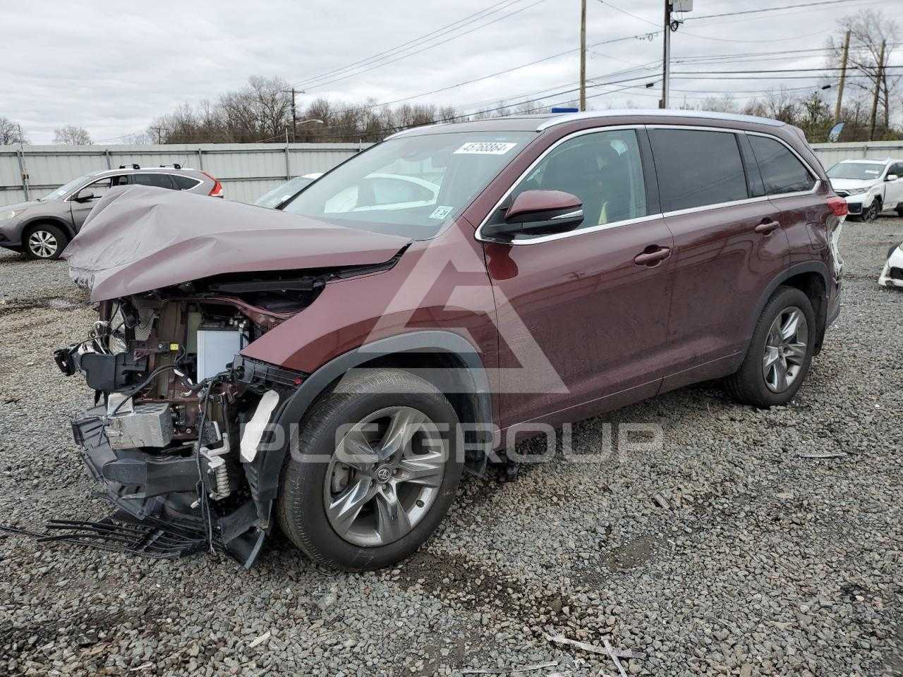 2019 Toyota Highlander VIN: 5TDDZRFH1KS988723 из США - PLC Group