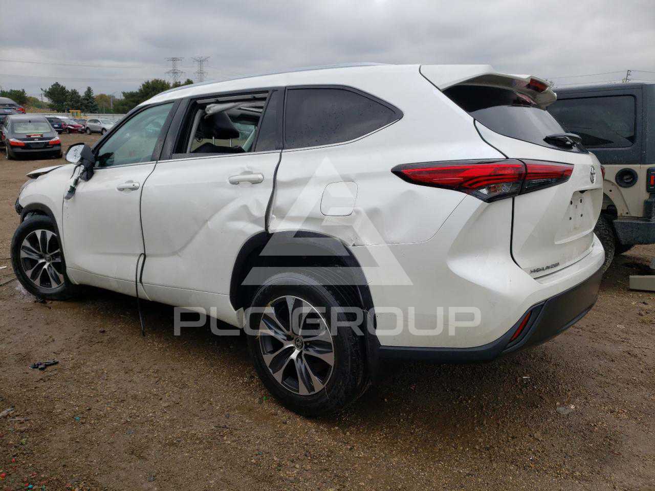 2020 Toyota Highlander VIN: 5TDHZRBH0LS042833 из США - PLC Group