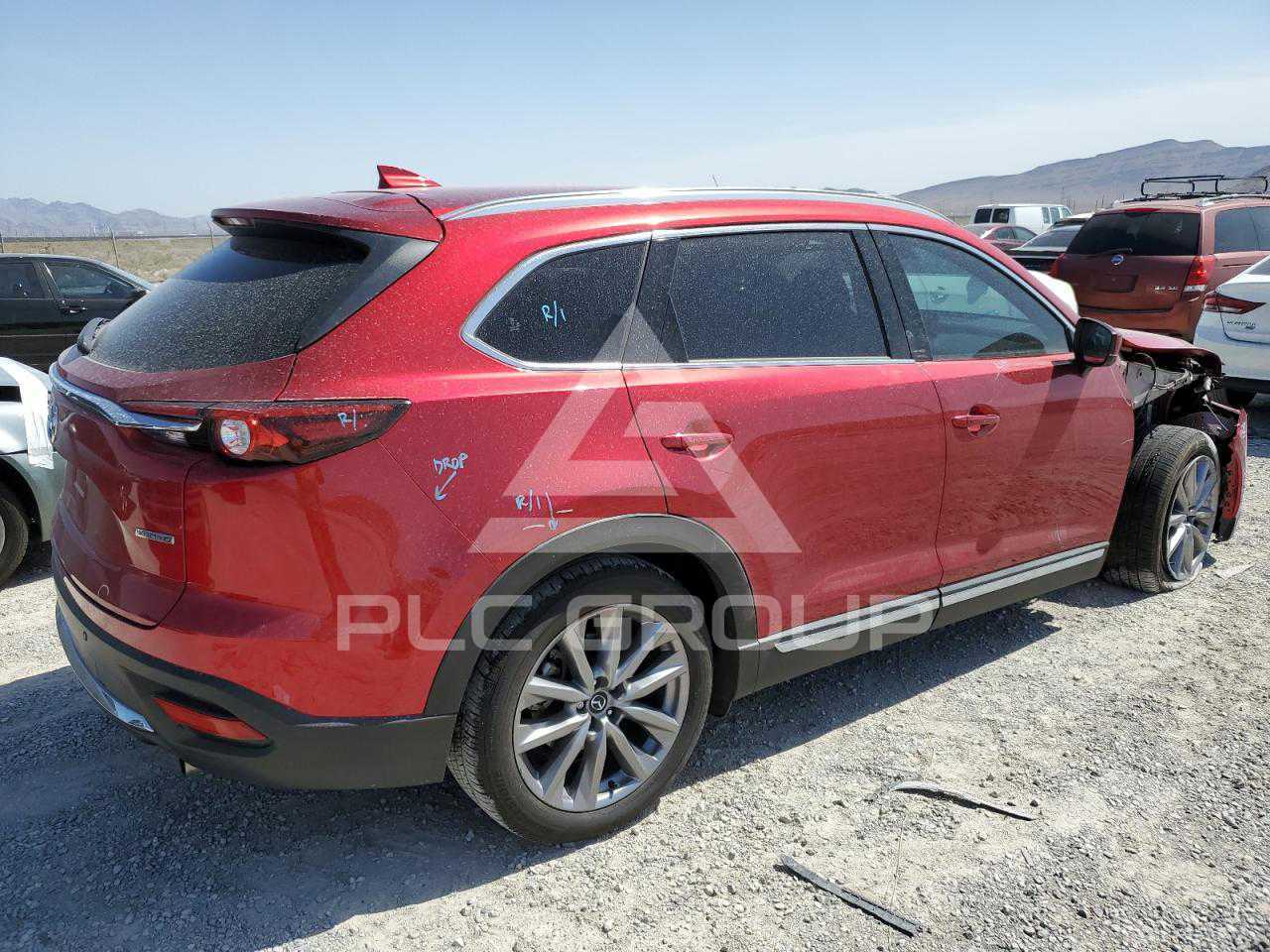 2021 Mazda CX-9 VIN: JM3TCBDY8M0539169 из США - PLC Group
