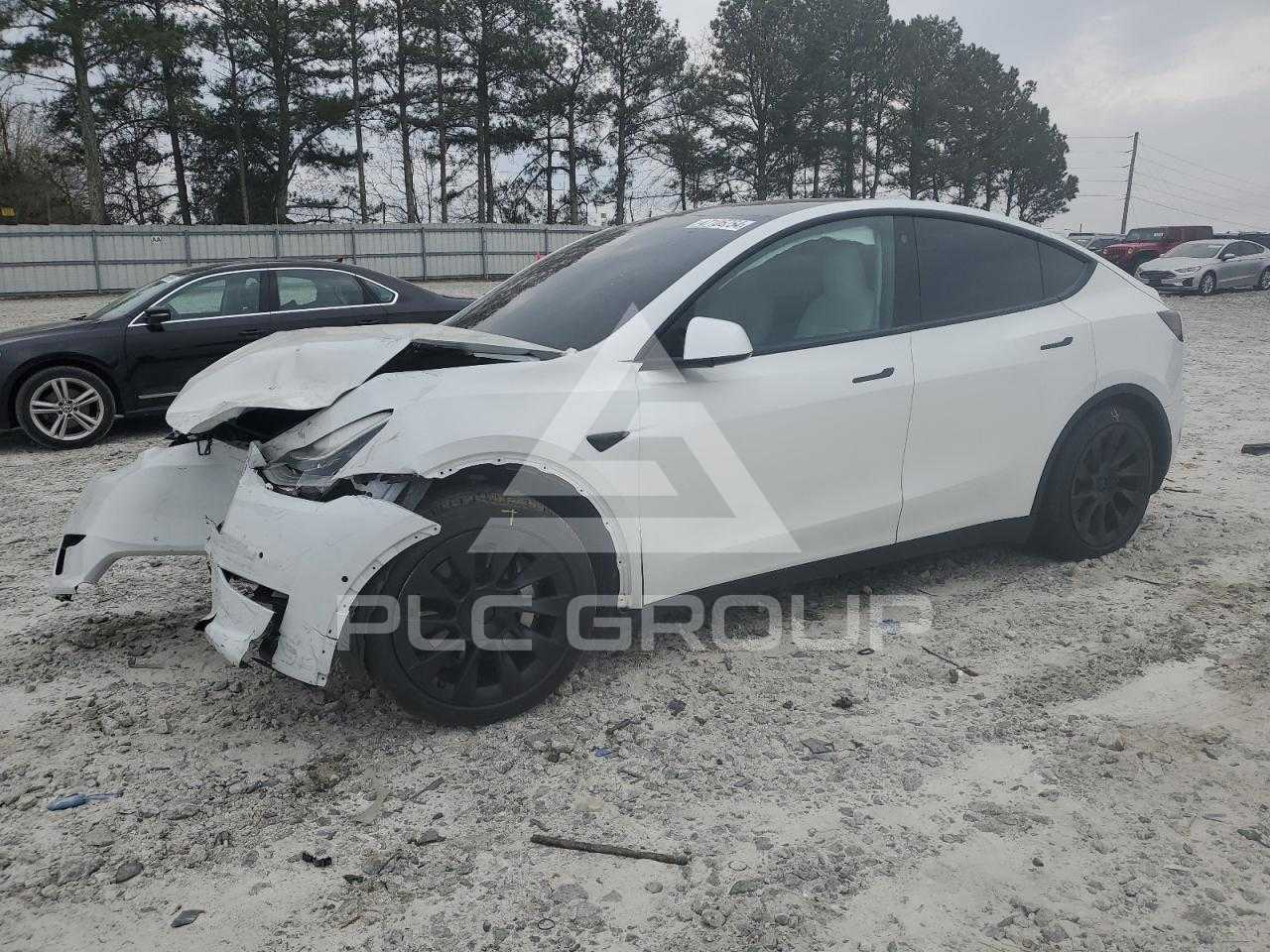 2021 Tesla Model Y VIN: 5YJYGDEE8MF306591 из США - PLC Group