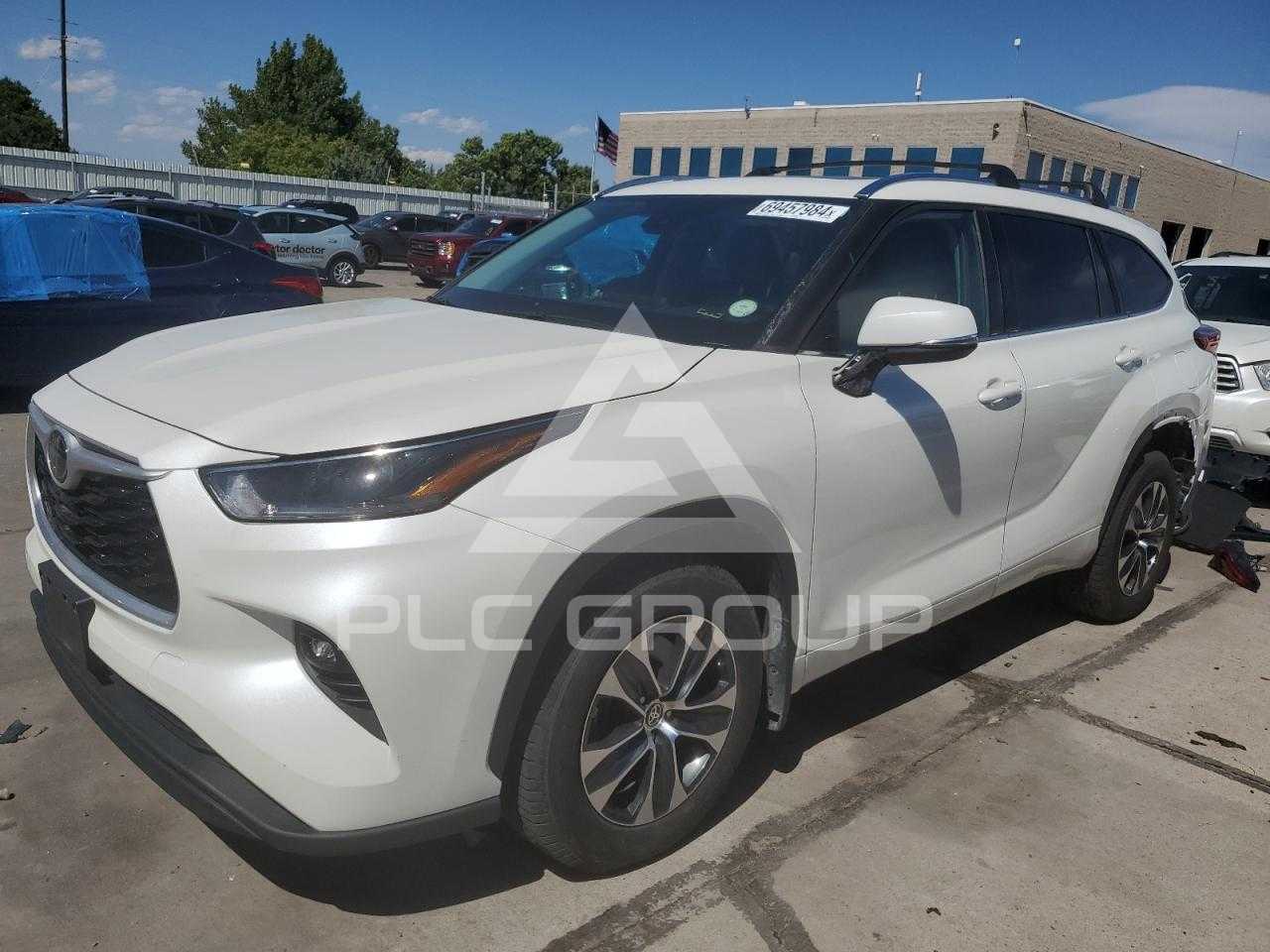 2021 Toyota Highlander VIN: 5TDHZRBH3MS535438 из США - PLC Group
