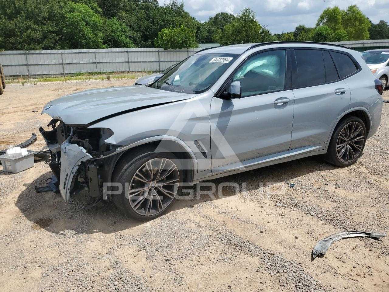 2022 BMW X3 VIN: 5UX43DP06N9L67170 з США - PLC Group