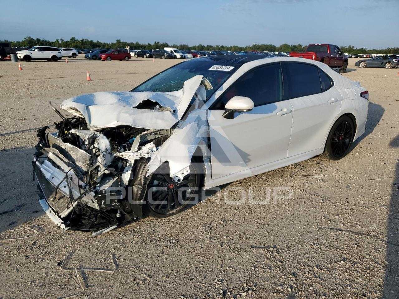 2022 Toyota CAMRY VIN: 4T1KZ1AK8NU068191 из США - PLC Group