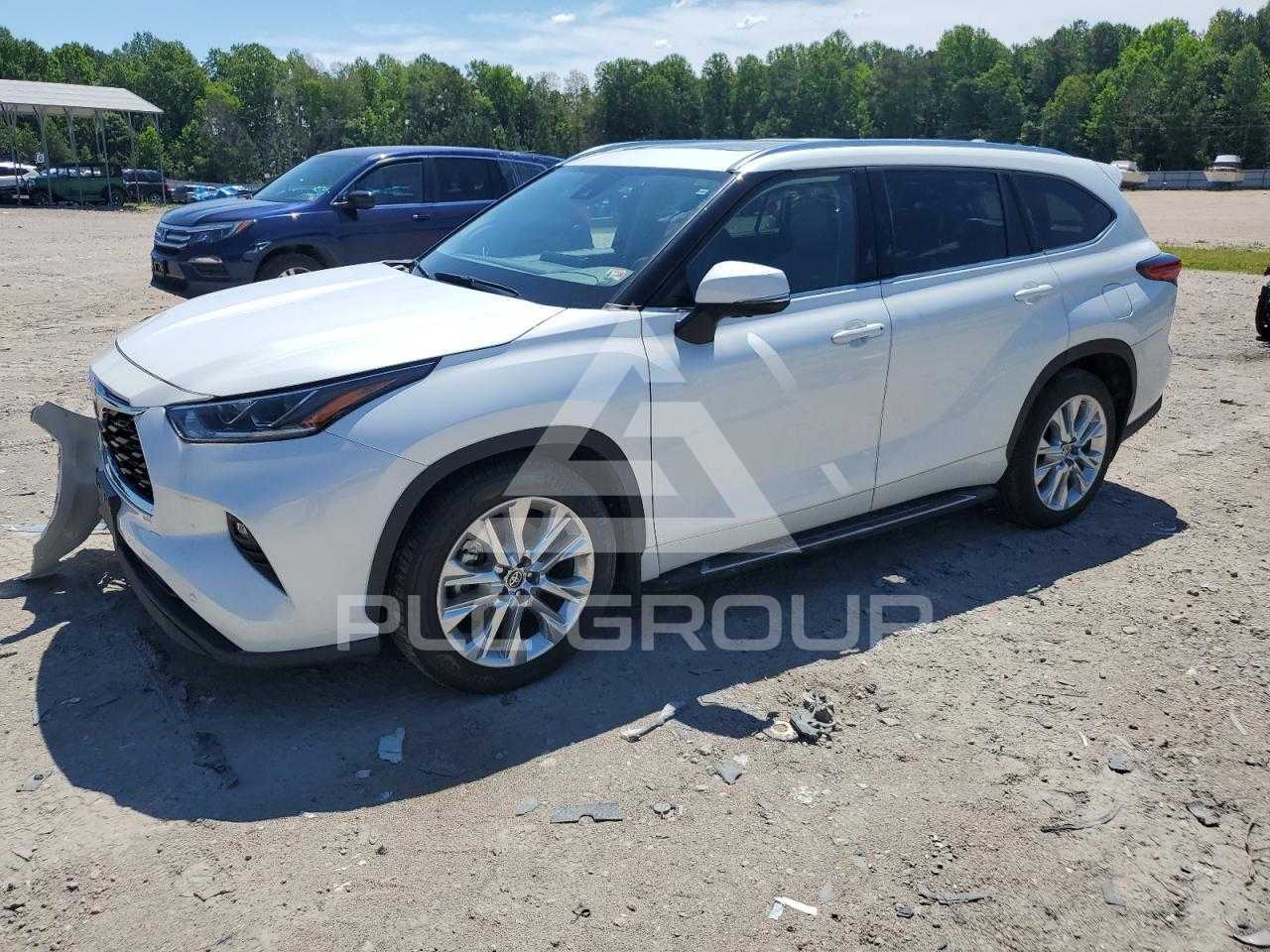 2022 Toyota Highlander VIN: 5TDDZRBH1NS205541 из США - PLC Group