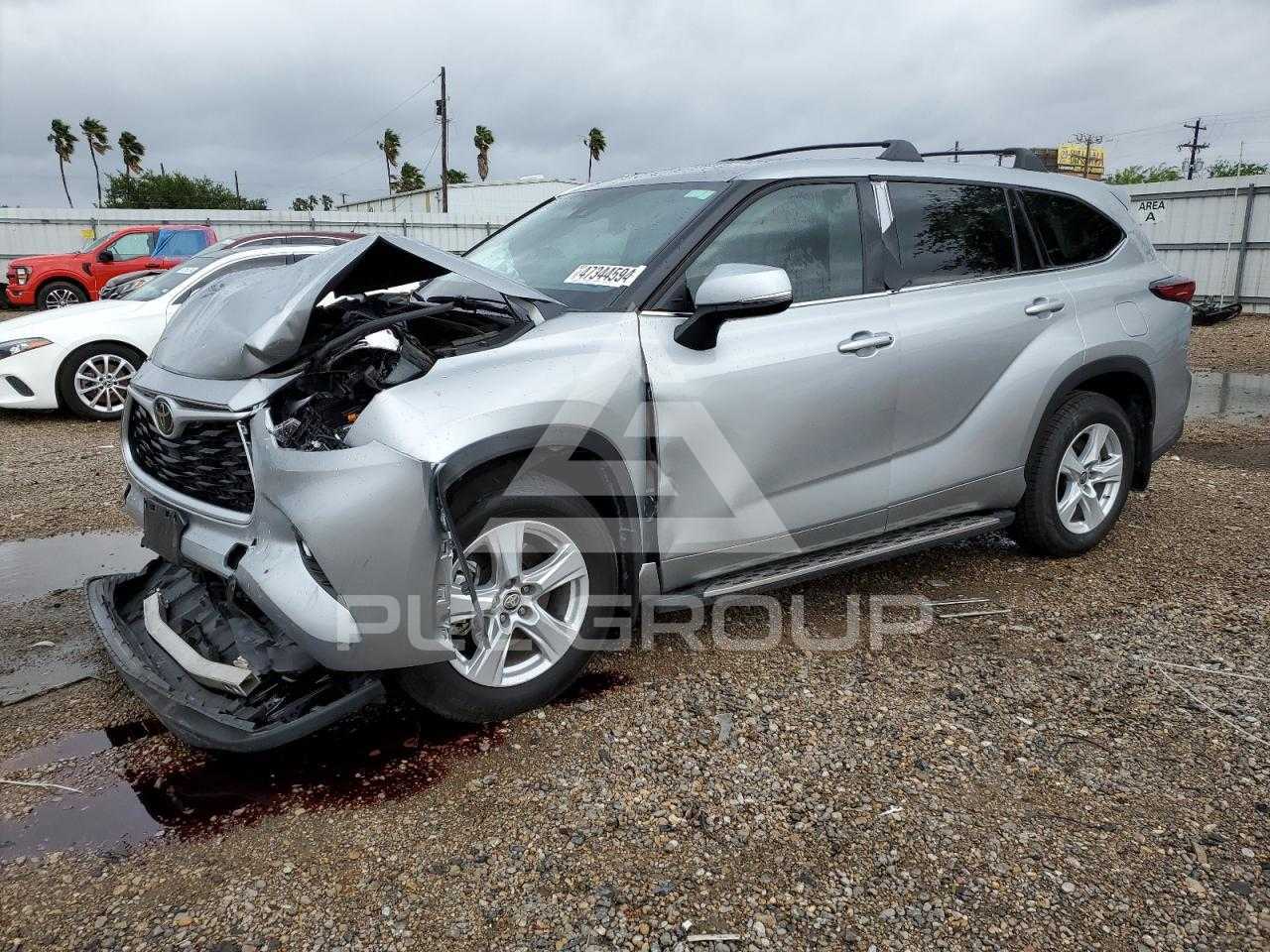 2022 Toyota Highlander VIN: 5TDZZRAH0NS555525 из США - PLC Group