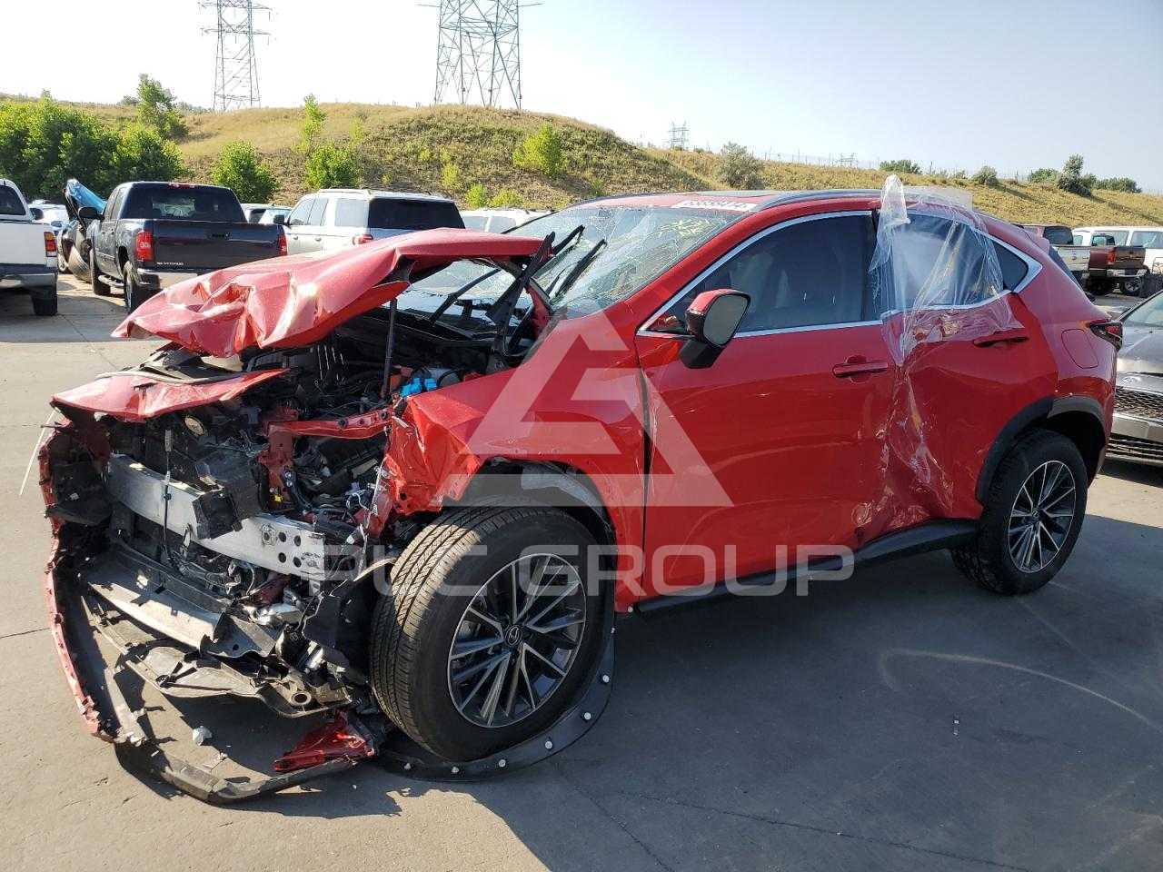 2024 Lexus NX VIN: JTJGKCEZ8R2033232 из США - PLC Group