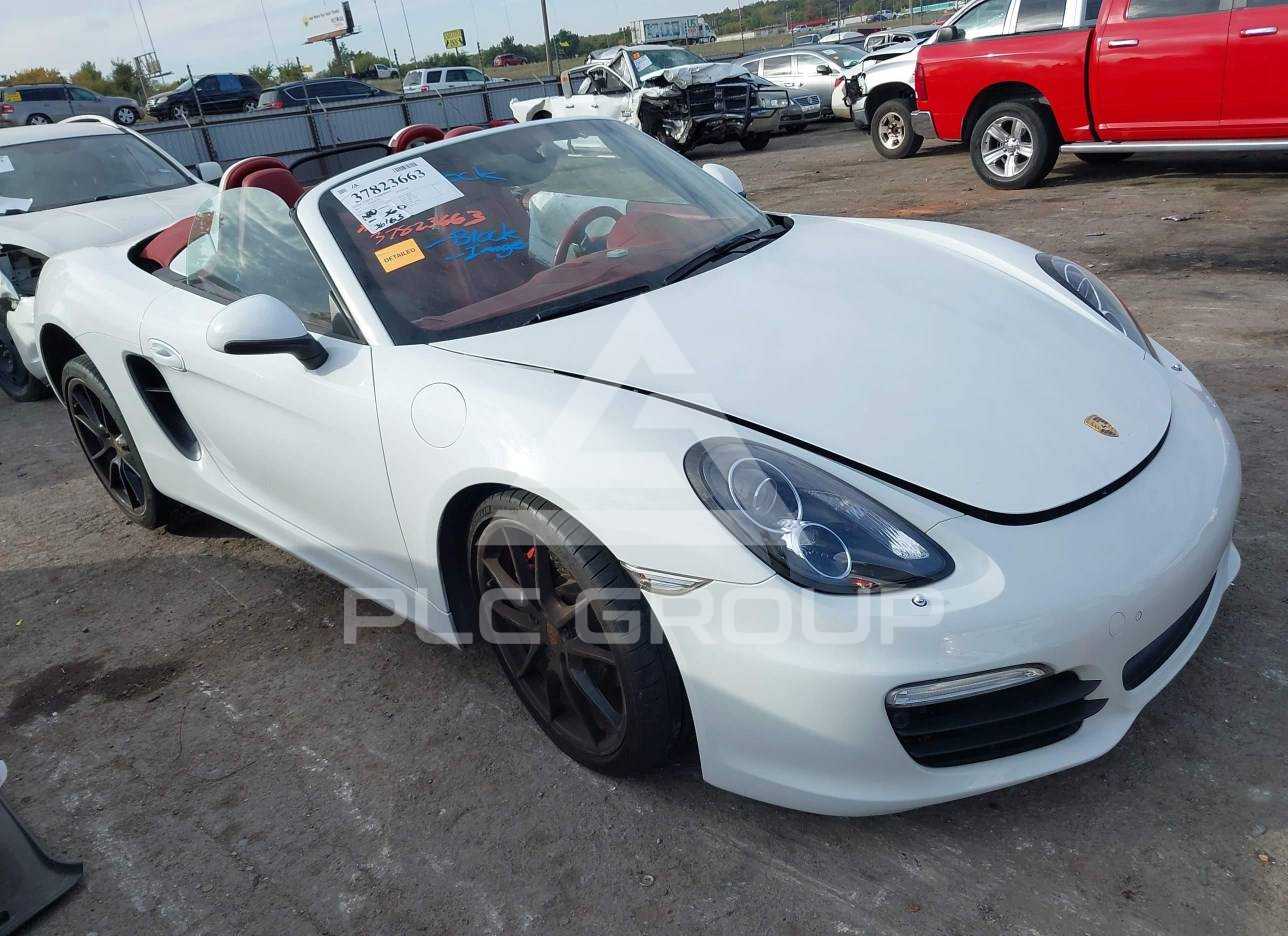 2013 Porsche BOXSTER VIN: WP0CB2A83DS132123 from the USA - PLC Group