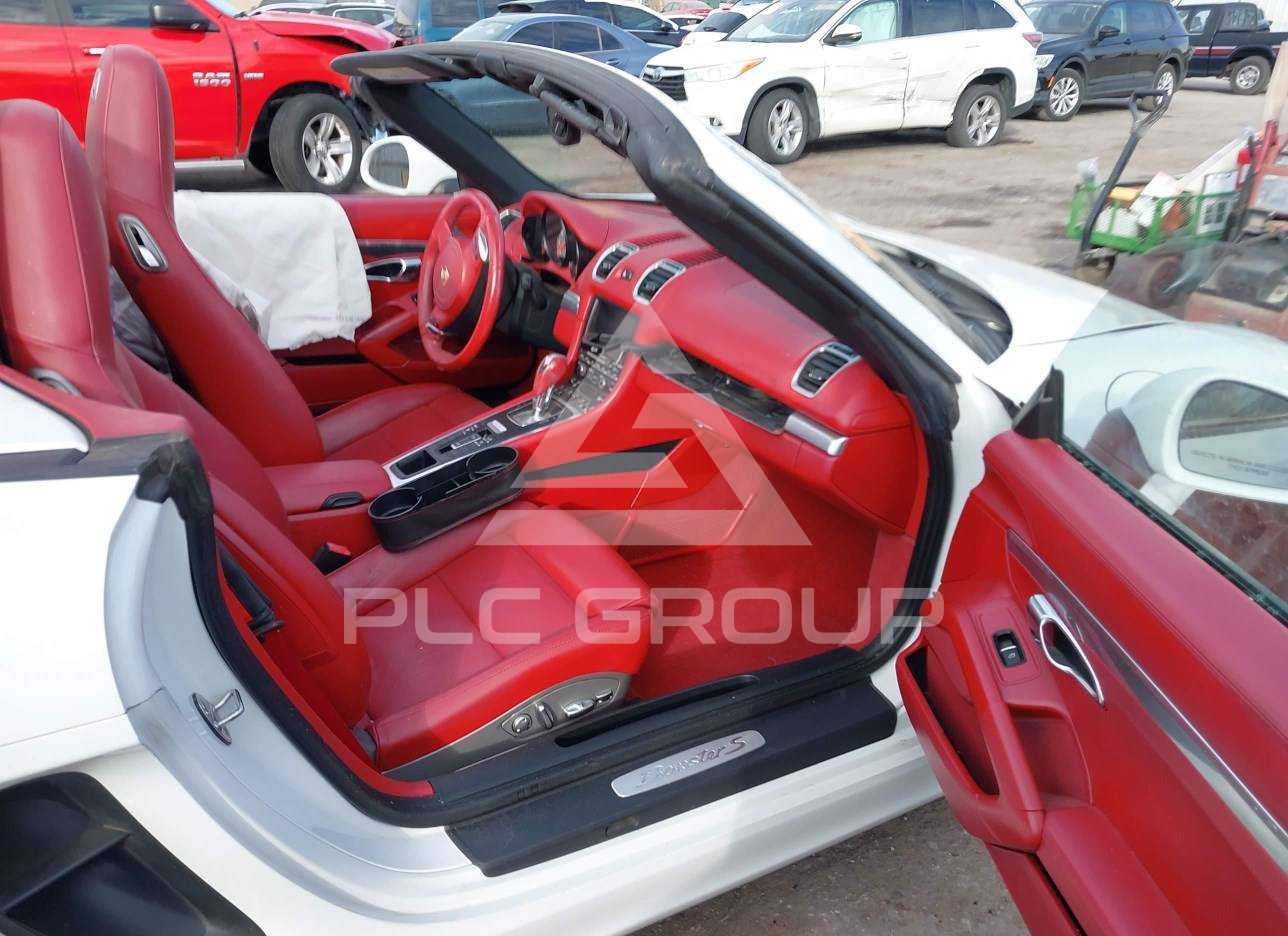 2013 Porsche BOXSTER VIN: WP0CB2A83DS132123 from the USA - PLC Group
