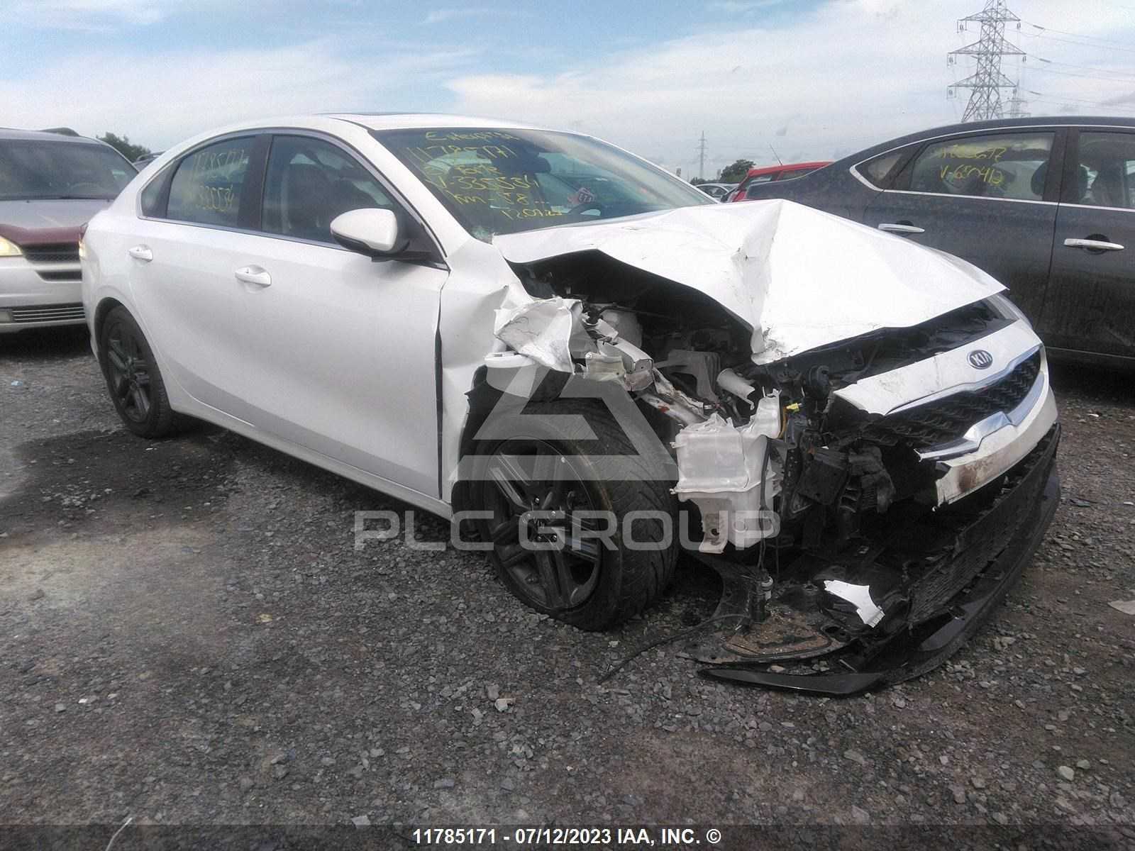 2021 KIA Forte VIN: 3KPF54AD9ME335534 from the USA - PLC Group