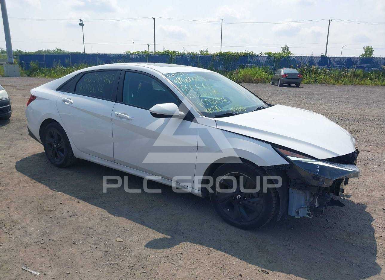 2021 Hyundai Elantra VIN: KMHLM4AG6MU098692 из США - PLC Group