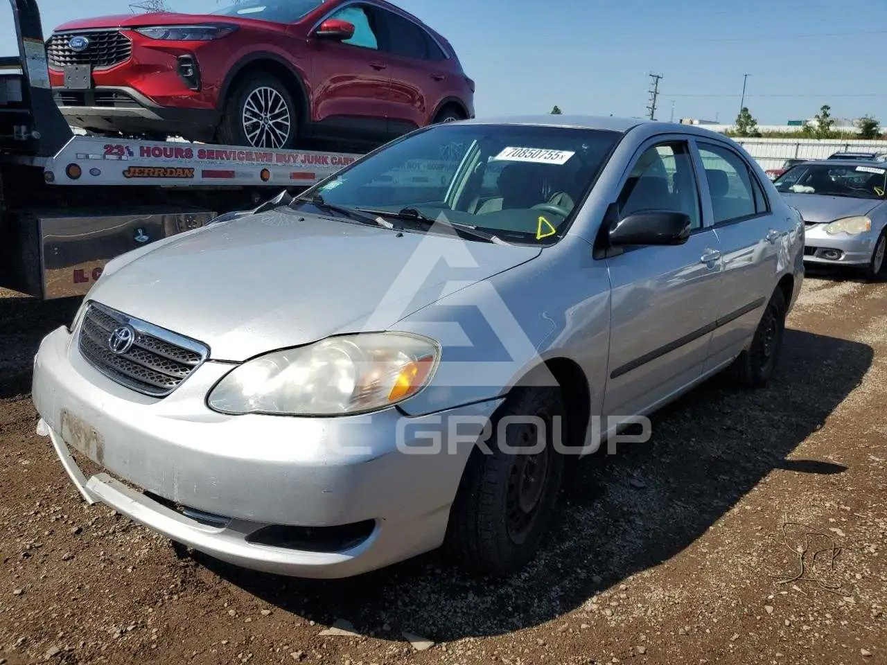 2007 Toyota COROLLA VIN: 1NXBR32E27Z834410 из США - PLC Group