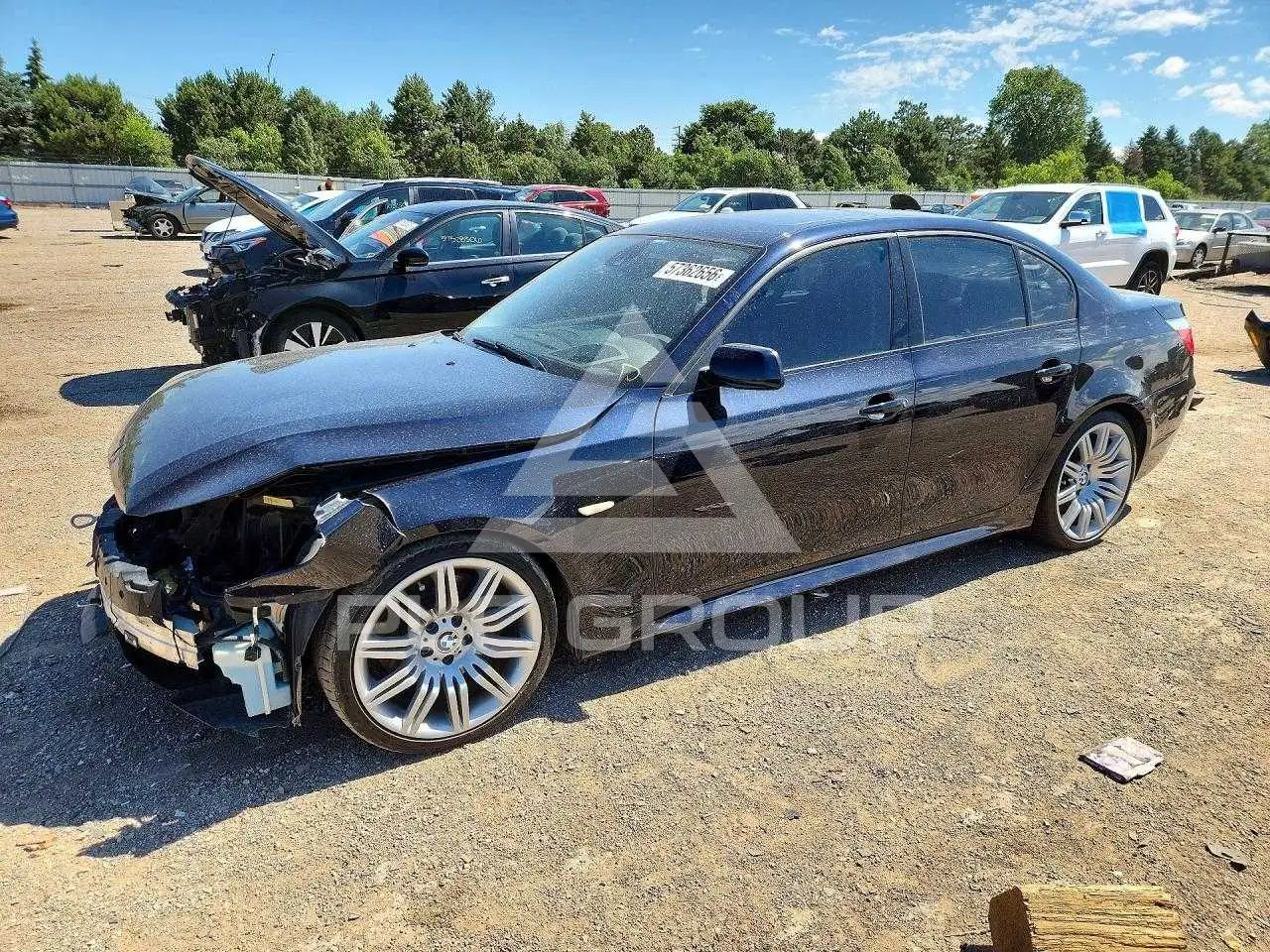 2008 BMW 550 VIN: WBANW53518CT51788 из США - PLC Group