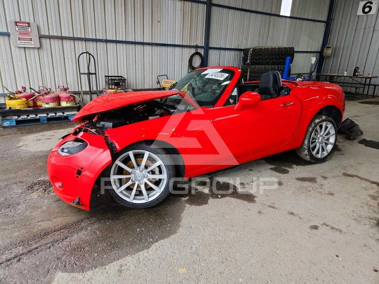 2008 Mazda MX-5 VIN: JM1NC26F680152641 из США - PLC Group