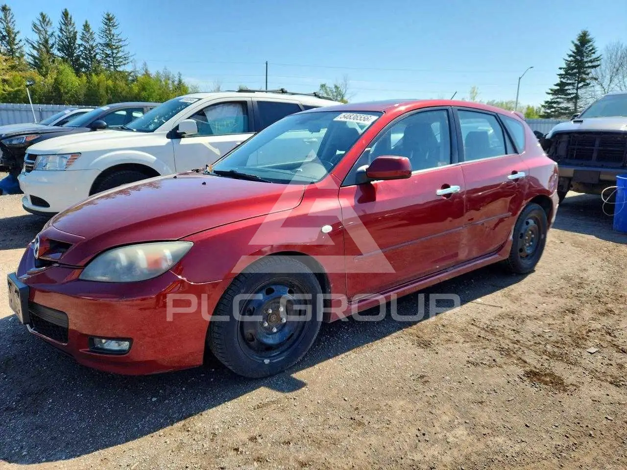 2008 Mazda 3 VIN: JM1BK343681108248 из США - PLC Group