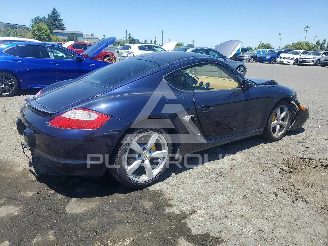 2008 Porsche Cayman VIN: WP0AA29888U761577 из США - PLC Group