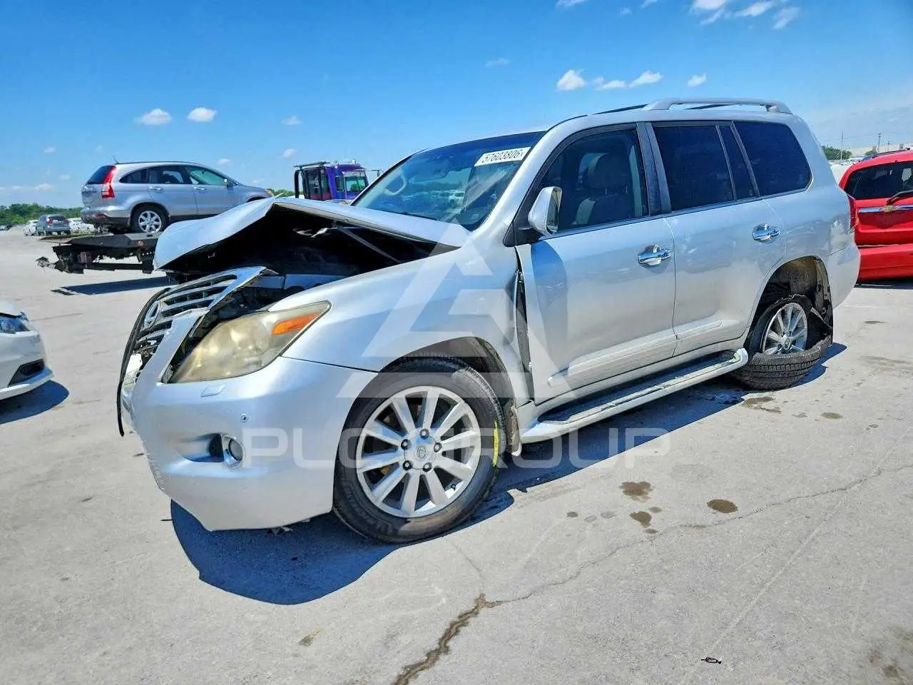 2008 Lexus LX570 VIN: JTJHY00W684018522 из США - PLC Group