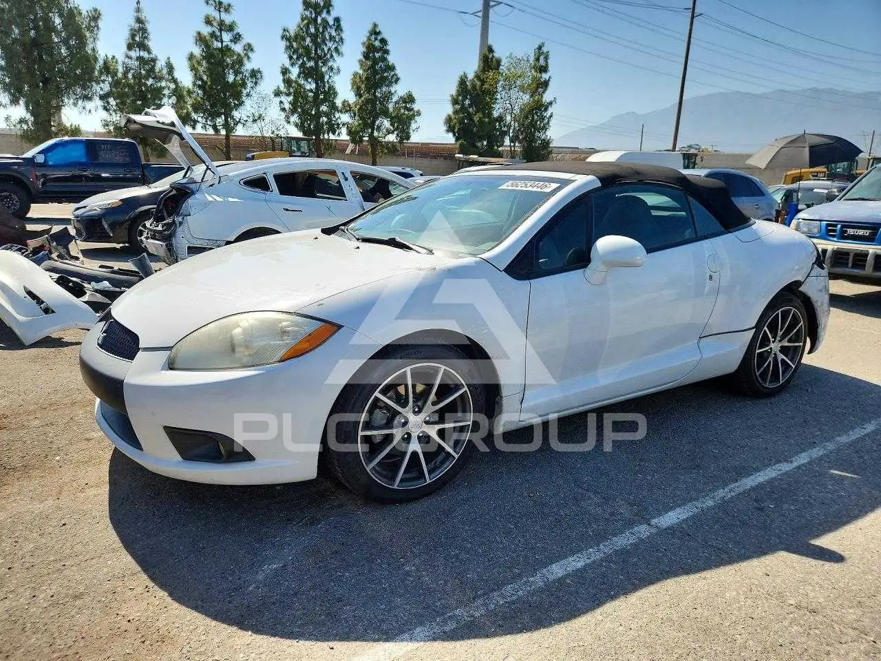 2012 Mitsubishi ECLIPSE VIN: 4A37L5EF8CE001465 из США - PLC Group