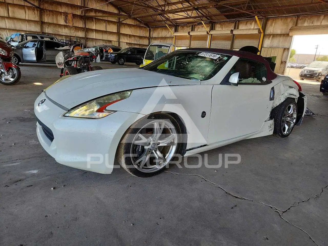 2012 Nissan 370Z VIN: JN1AZ4FHXCM370421 из США - PLC Group
