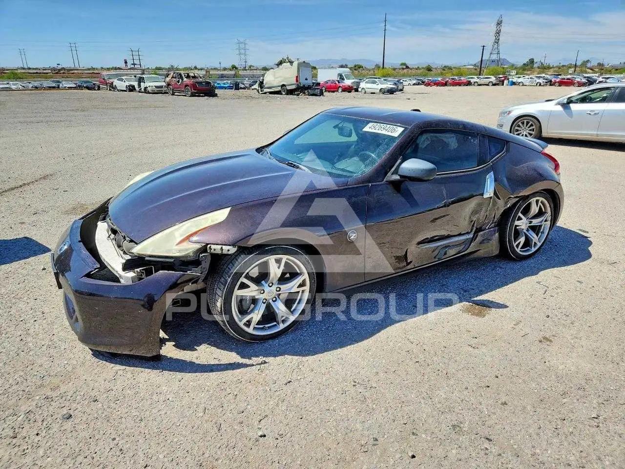 2012 Nissan 370Z VIN: JN1AZ4EH3CM564368 из США - PLC Group