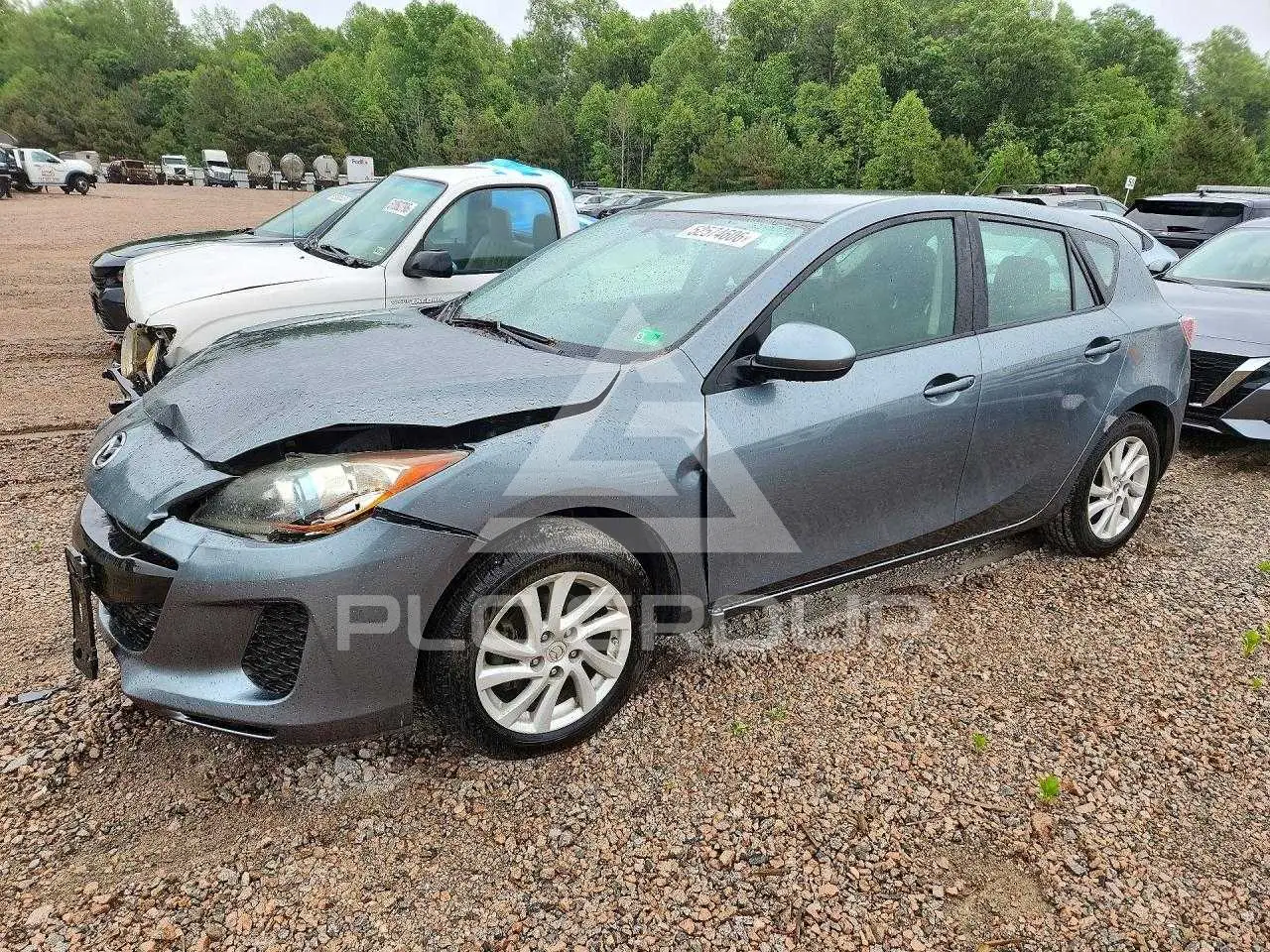 2012 Mazda 3 VIN: JM1BL1L86C1564032 из США - PLC Group