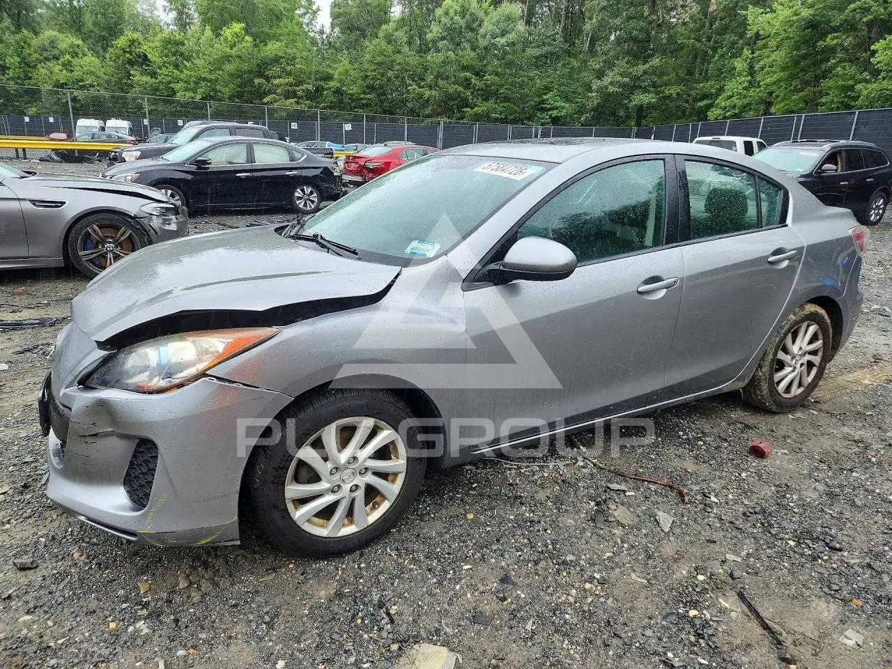 2012 Mazda 3 VIN: JM1BL1W83C1662110 из США - PLC Group