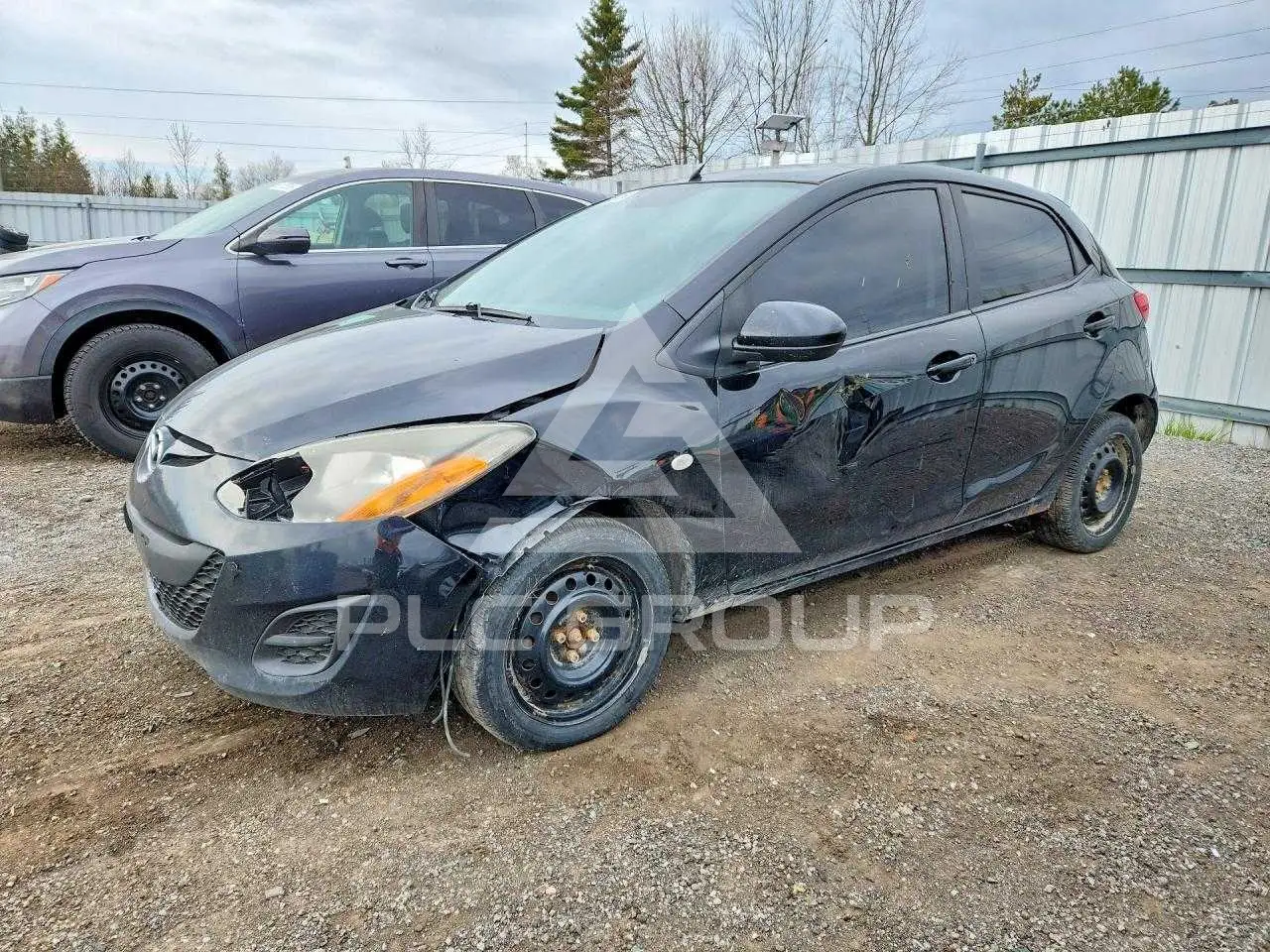 2012 Mazda 2 VIN: JM1DE1KY1C0144821 из США - PLC Group