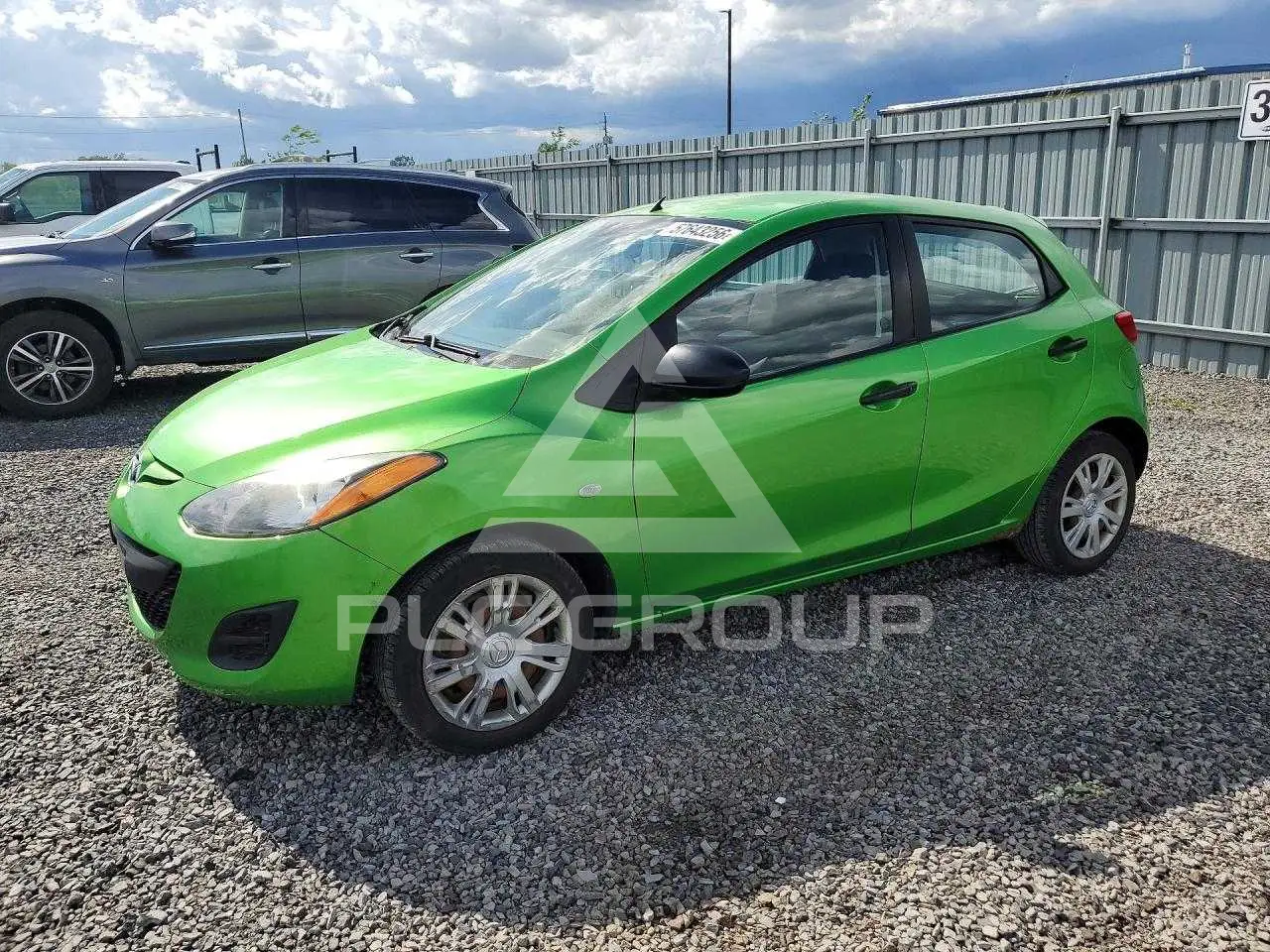 2012 Mazda 2 VIN: JM1DE1KY8C0143777 из США - PLC Group