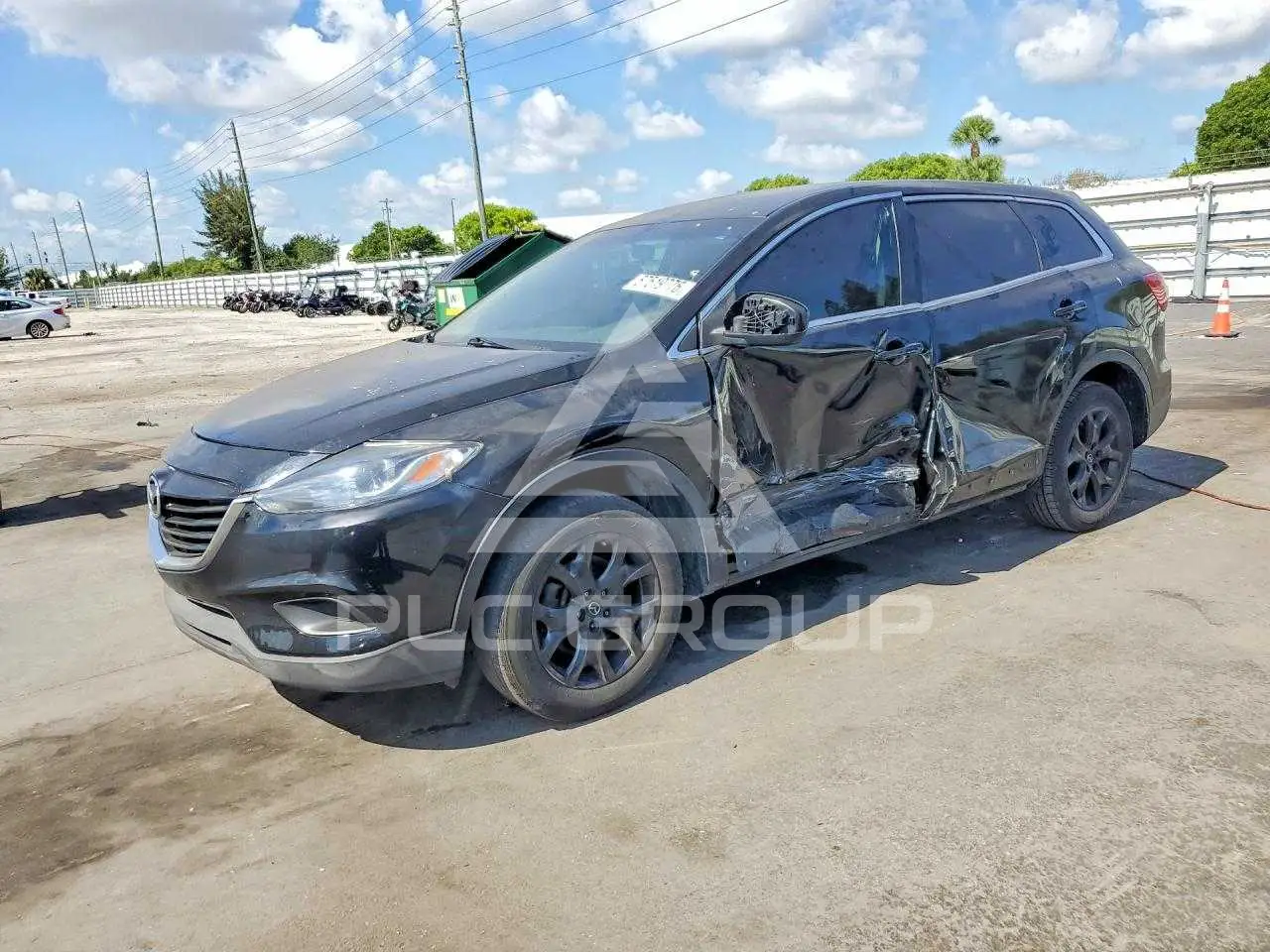 2013 Mazda CX-9 VIN: JM3TB2BA4D0424299 из США - PLC Group