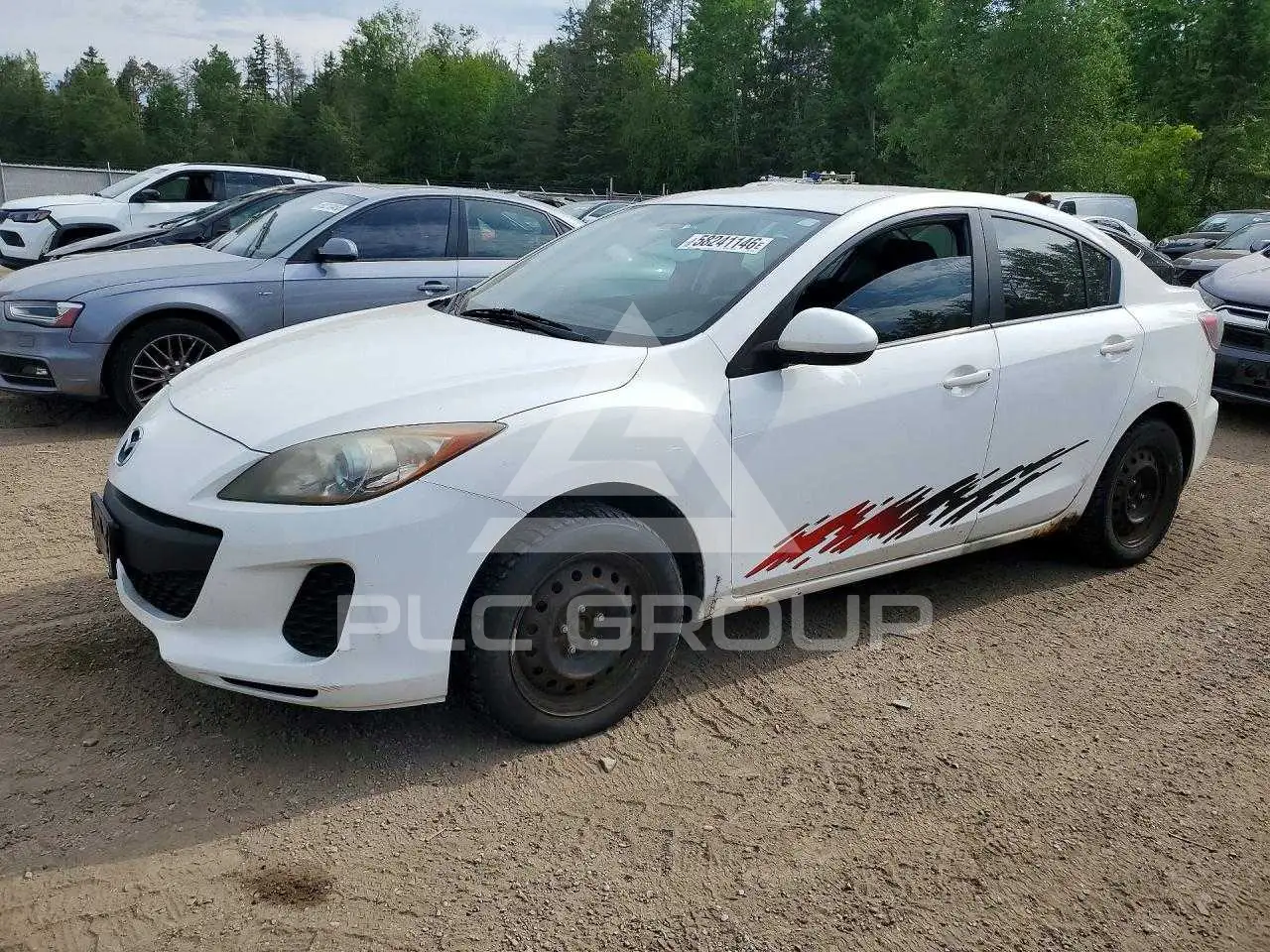 2013 Mazda 3 VIN: JM1BL1V74D1727086 из США - PLC Group