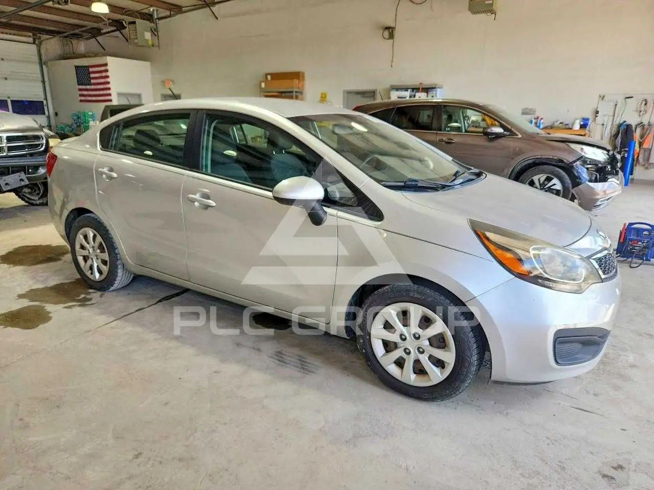 2013 KIA Rio VIN: KNADN4A3XD6178906 из США - PLC Group