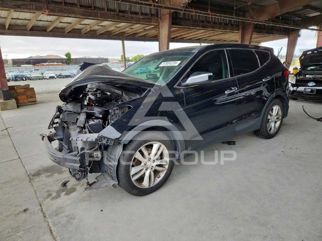 2013 Hyundai Santa Fe VIN: 5XYZW3LA8DG031850 из США - PLC Group