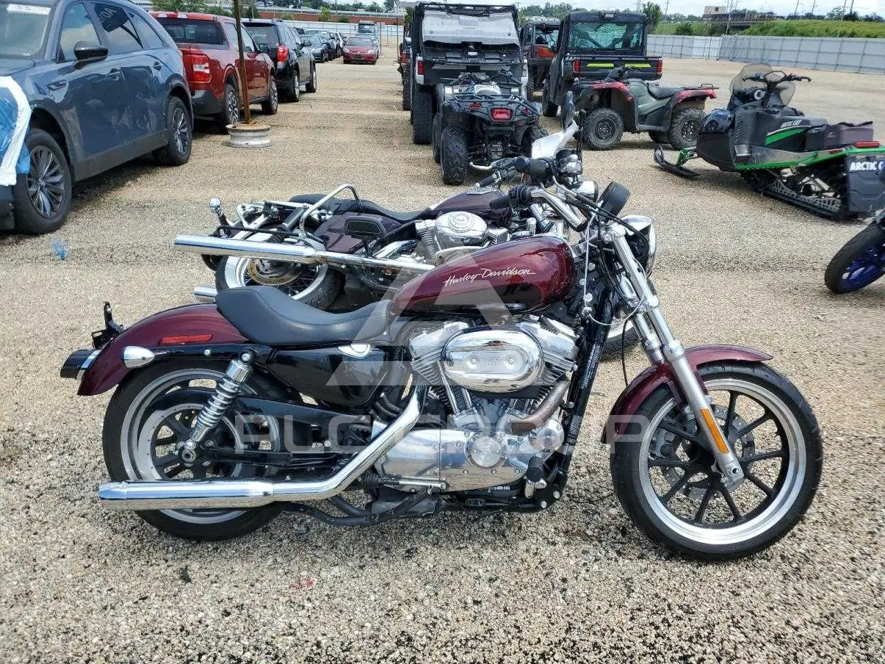 2014 Harley-Davidson XL883 VIN: 1HD4CR213EC435750 из США - PLC Group