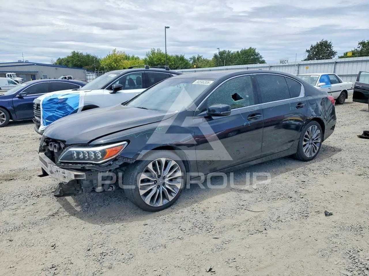 2014 Acura RLX VIN: JH4KC1F36EC004808 из США - PLC Group