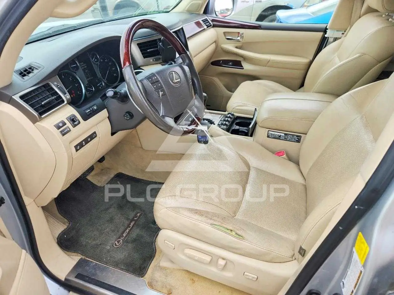 2014 Lexus LX570 VIN: JTJHY7AX8E4154825 из США - PLC Group