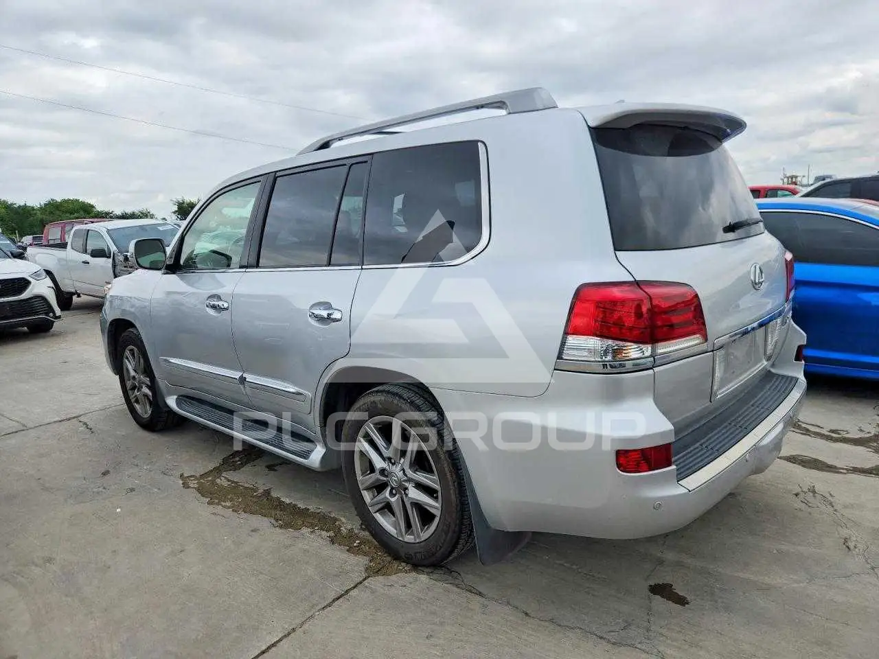 2014 Lexus LX570 VIN: JTJHY7AX8E4154825 из США - PLC Group