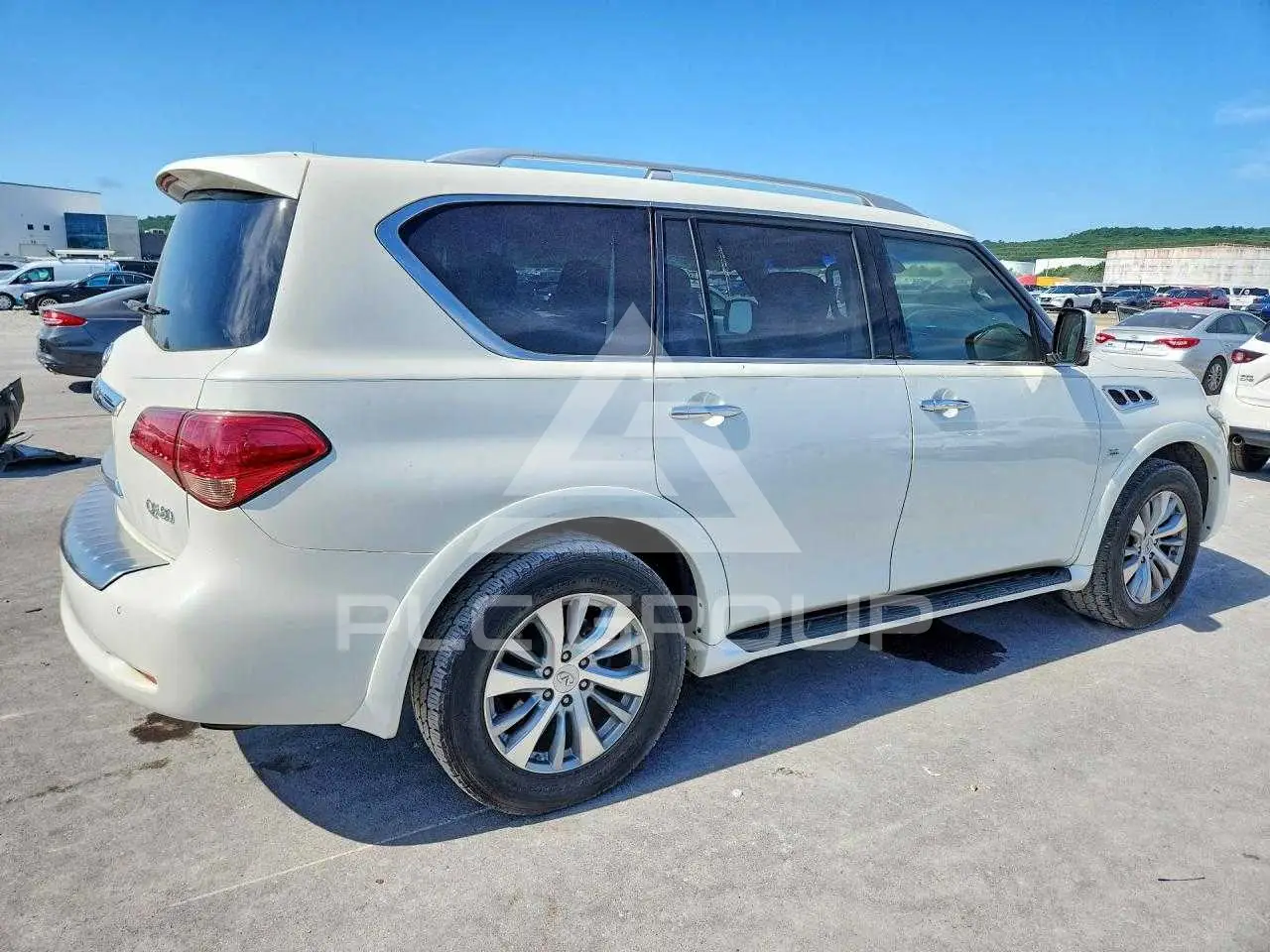 2015 Infinity QX80 VIN: JN8AZ2NF8F9570260 из США - PLC Group