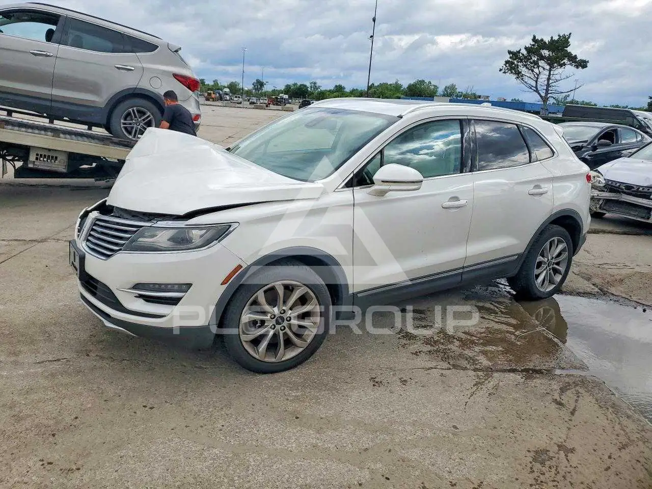 2015 Lincoln MKZ VIN: 5LMCJ2A94FUJ36421 из США - PLC Group