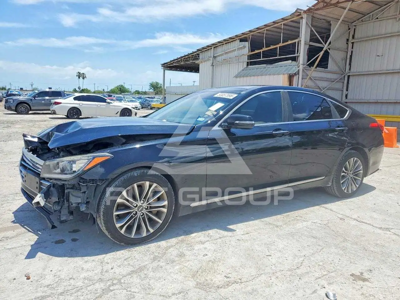 2015 Hyundai Genesis VIN: KMHGN4JE0FU019386 з США - PLC Group