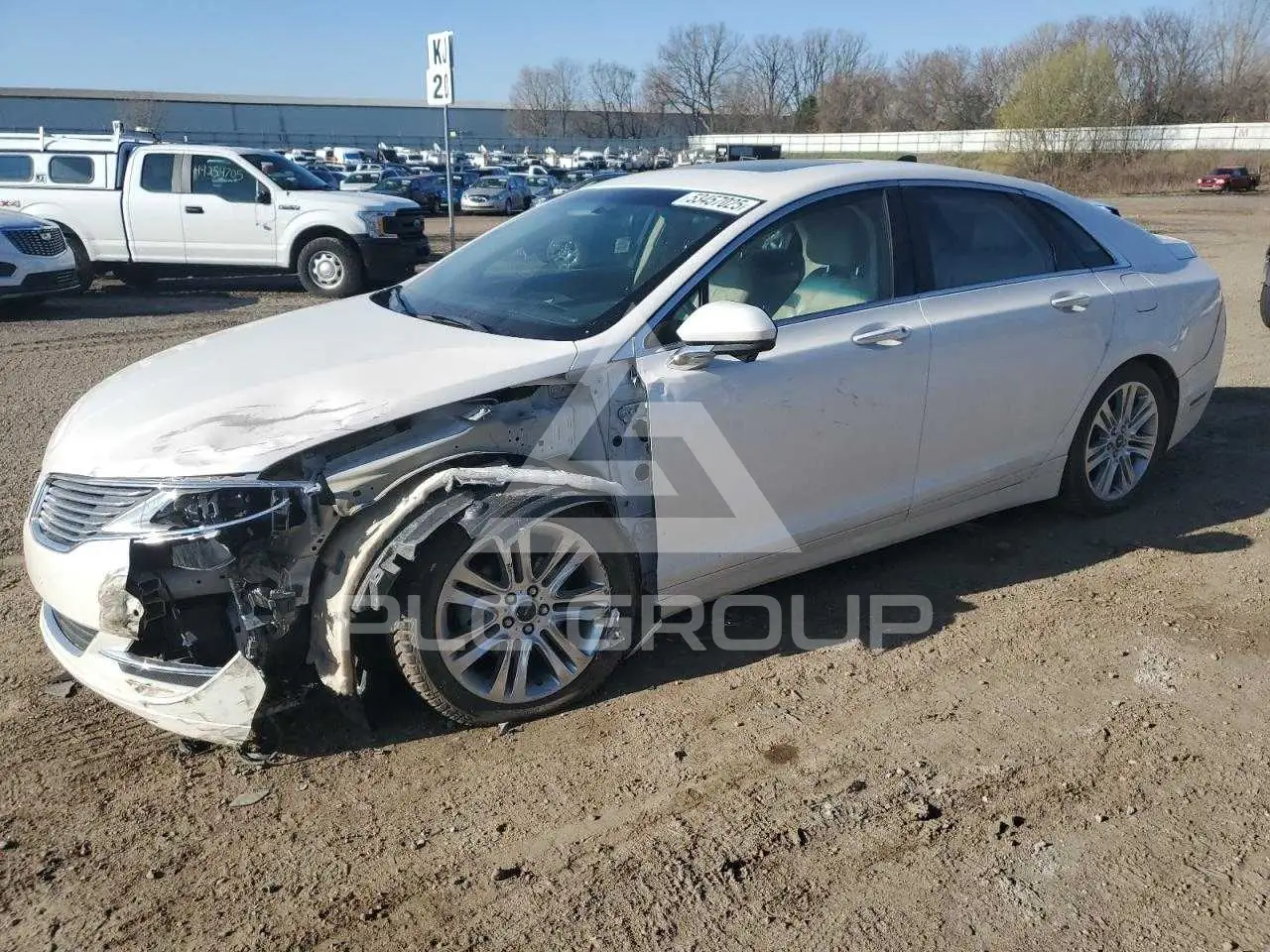 2016 Lincoln MKZ VIN: 3LN6L2LU5GR627469 from the USA - PLC Group