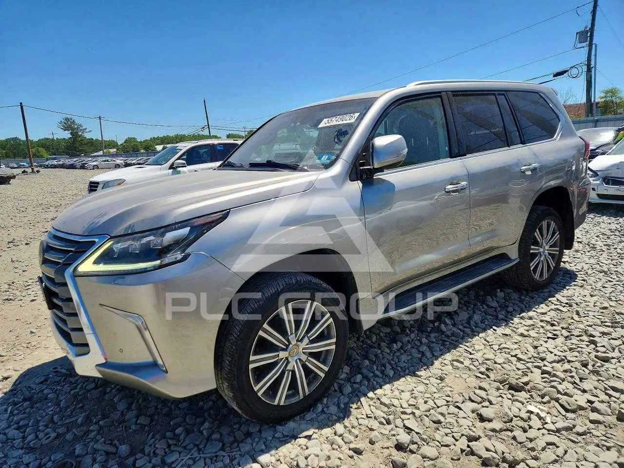 2016 Lexus LX570 VIN: JTJHY7AX8G4217635 из США - PLC Group