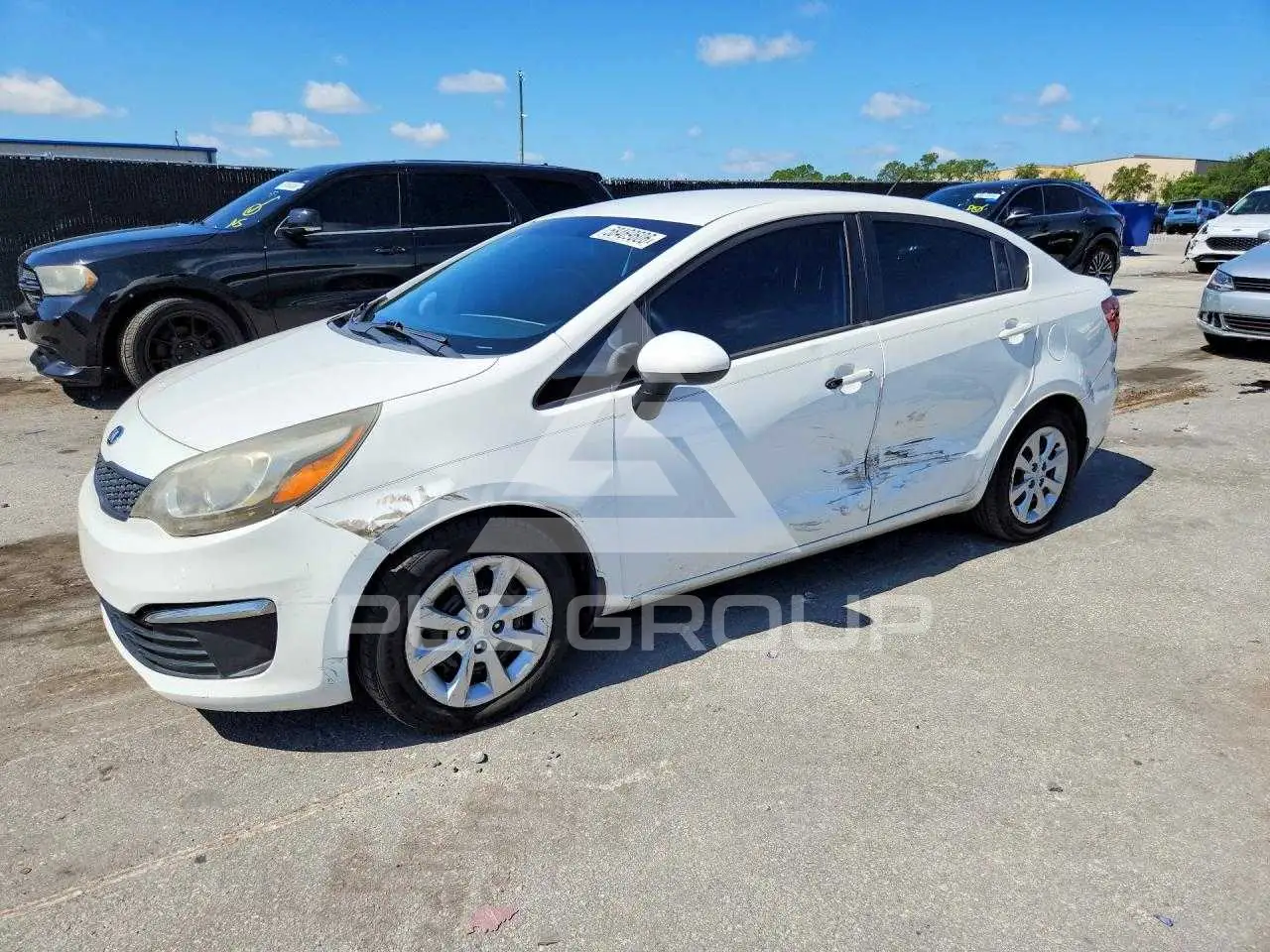 2016 KIA Rio VIN: KNADM4A31G6639756 из США - PLC Group