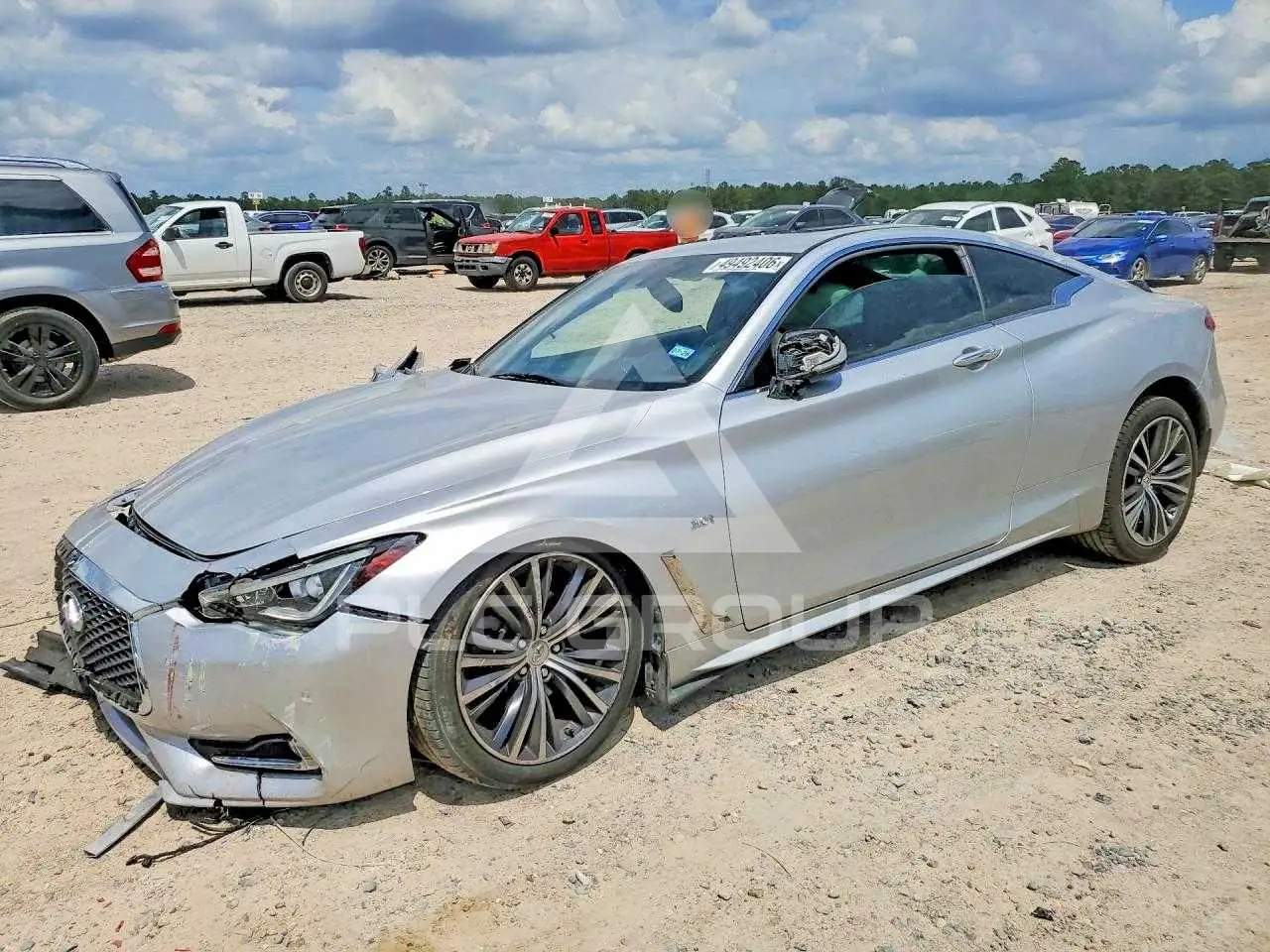 2017 Infinity Q60 VIN: JN1EV7EK3HM364446 из США - PLC Group