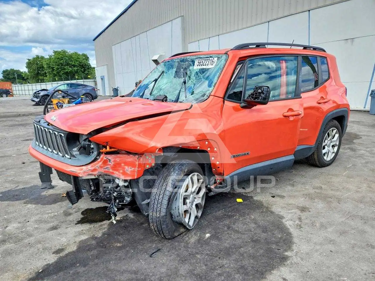 2017 Jeep Renegade VIN: ZACCJABB5HPF38259 из США - PLC Group