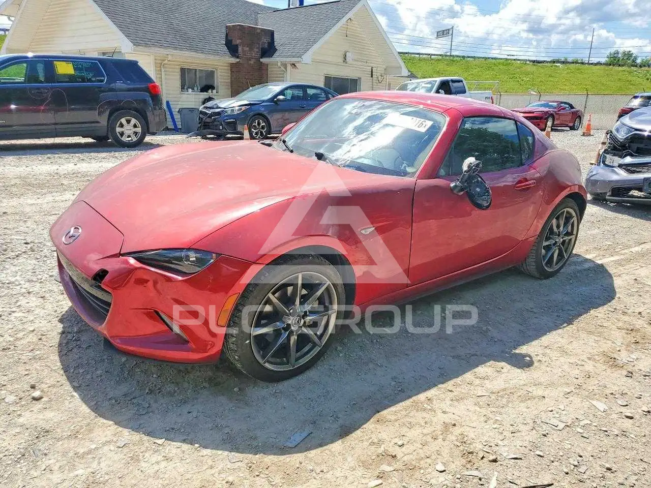 2017 Mazda MX-5 VIN: JM1NDAM76H0107380 из США - PLC Group