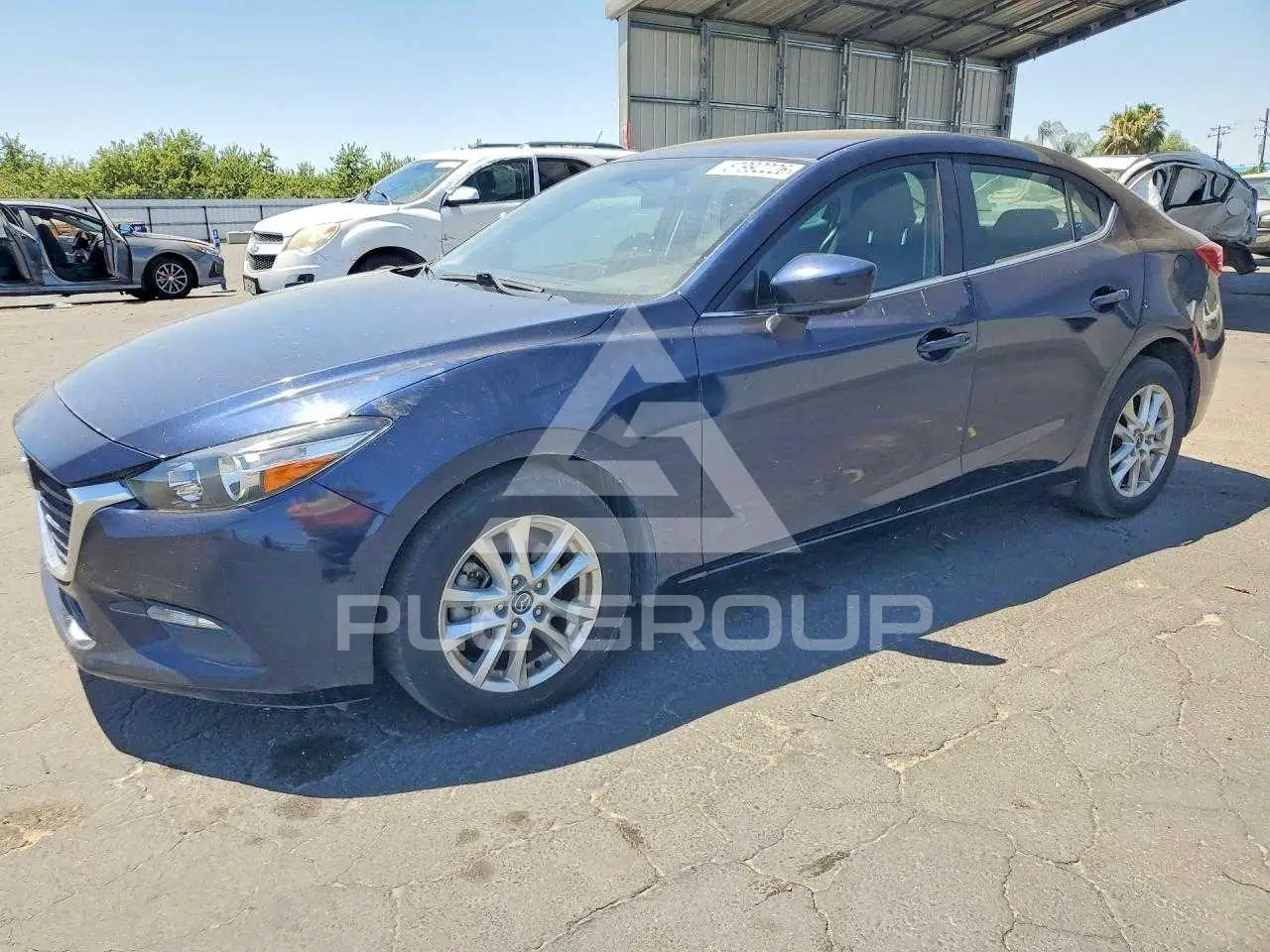 2017 Mazda 3 VIN: 3MZBN1U71HM150230 из США - PLC Group