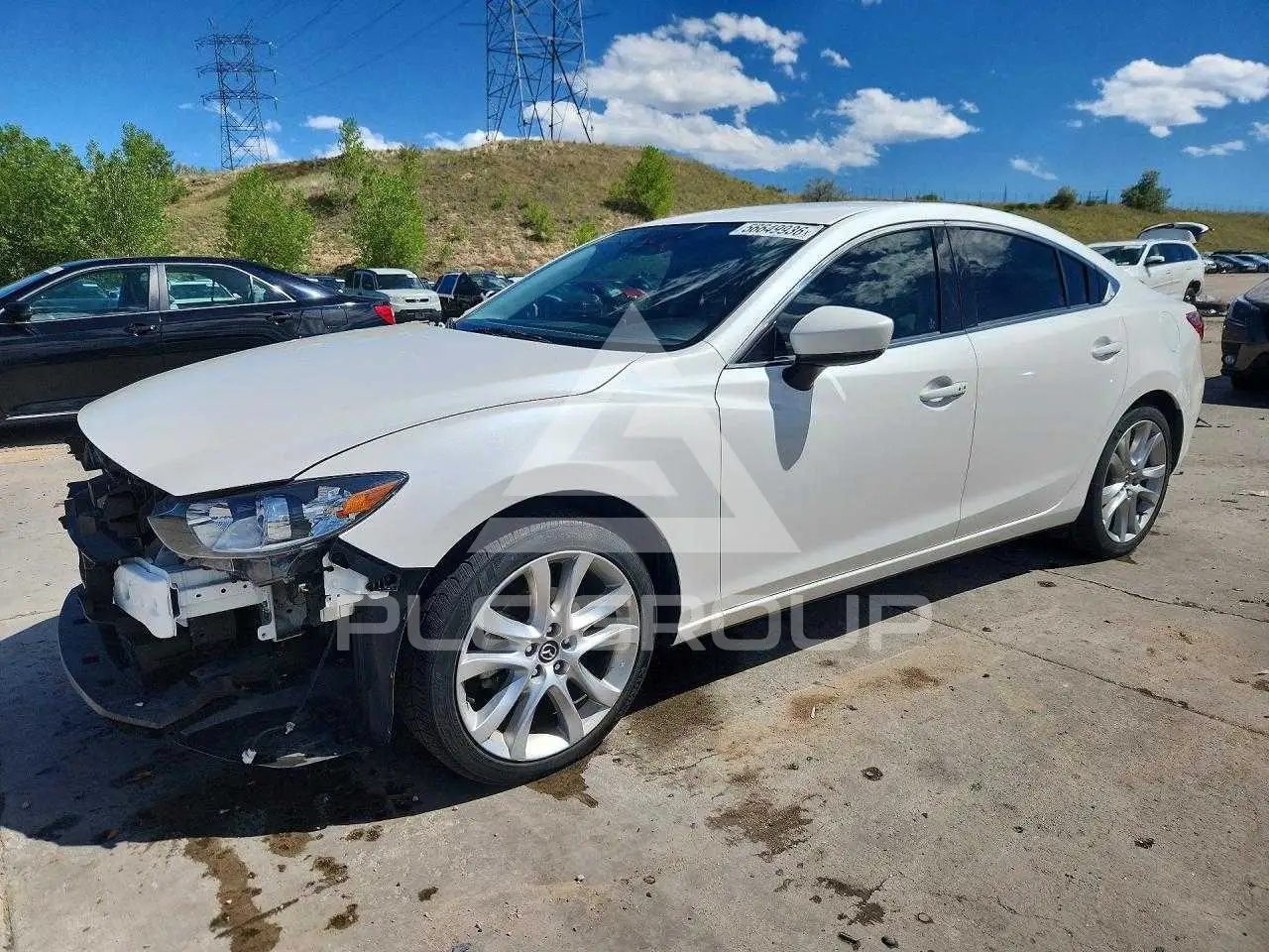 2017 Mazda 6 VIN: JM1GL1V54H1101869 из США - PLC Group