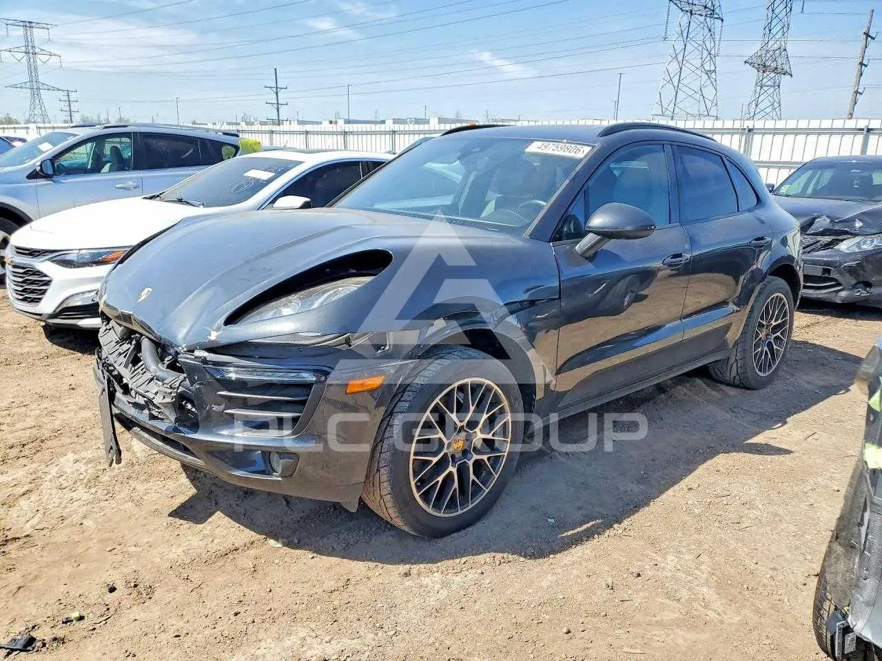2017 Porsche MACAN VIN: WP1AB2A54HLB18484 из США - PLC Group