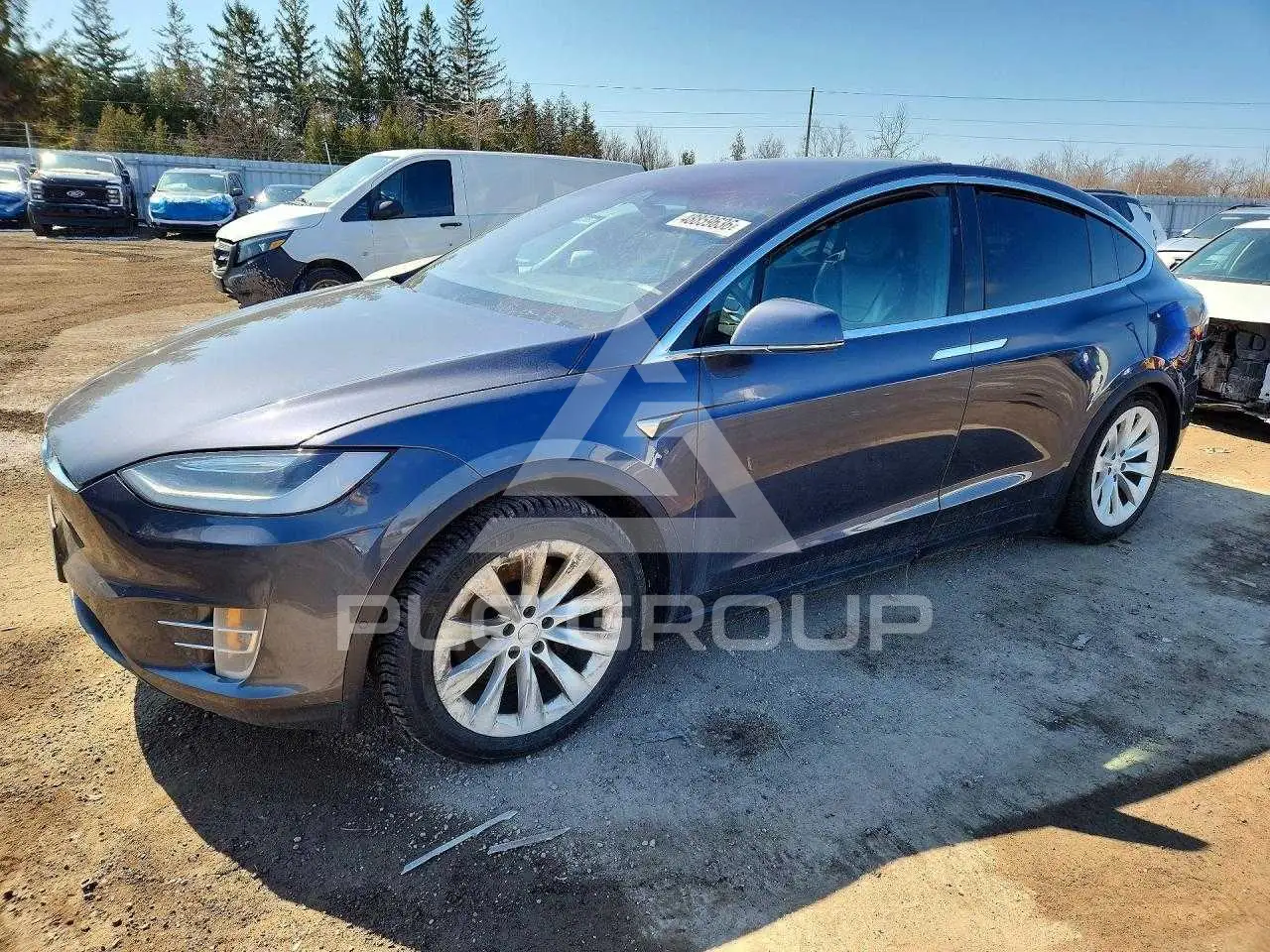2017 Tesla Model X VIN: 5YJXCDE29HF045698 из США - PLC Group